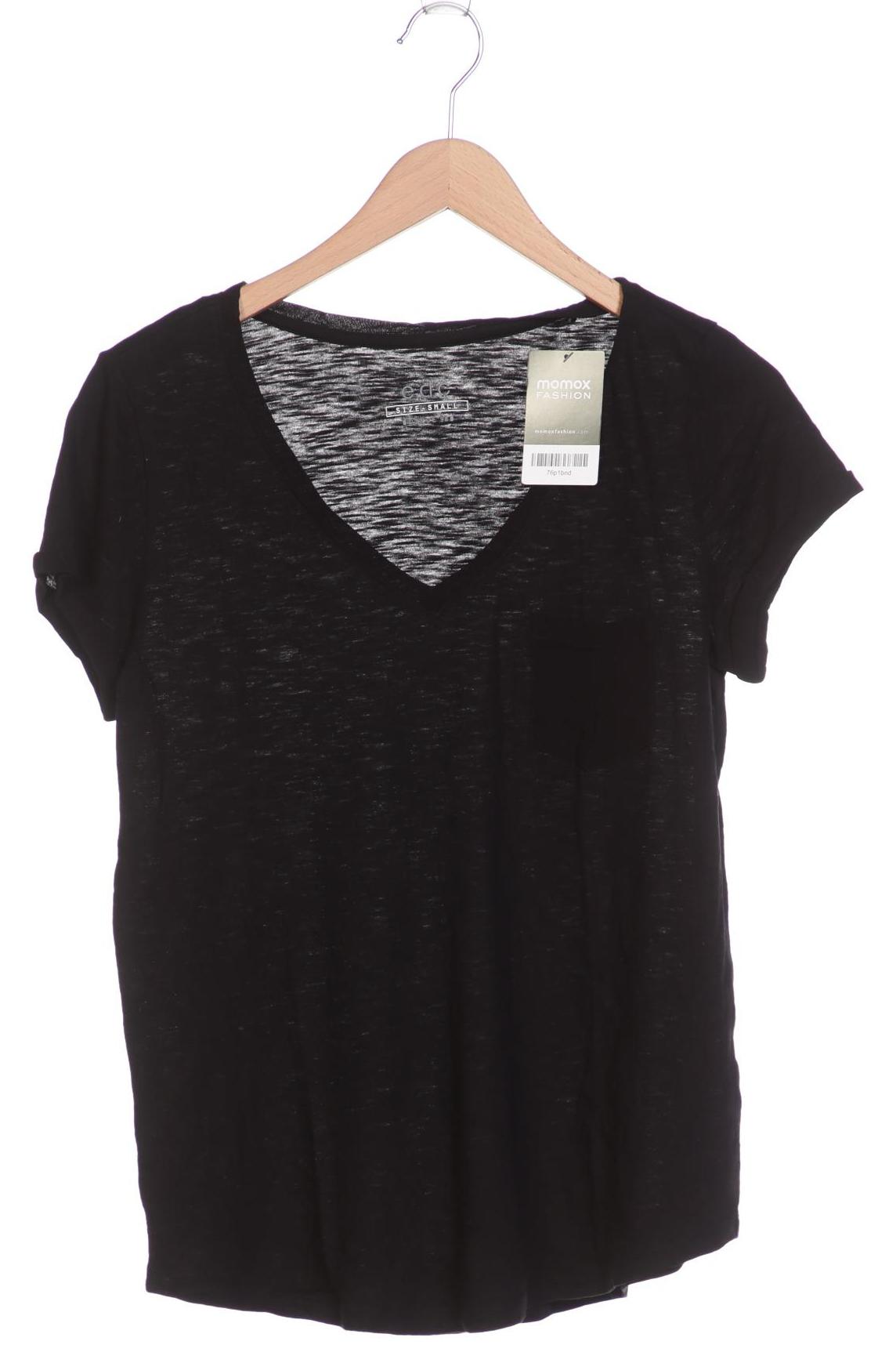 

edc by Esprit Damen T-Shirt, schwarz