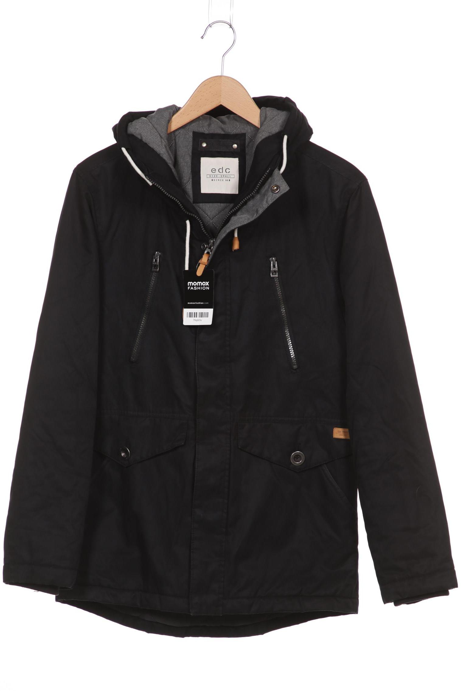 

edc by Esprit Herren Jacke, schwarz, Gr. 46