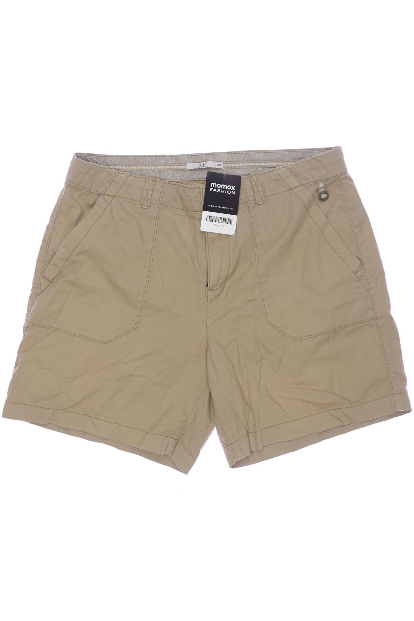 

edc by Esprit Damen Shorts, beige, Gr. 38