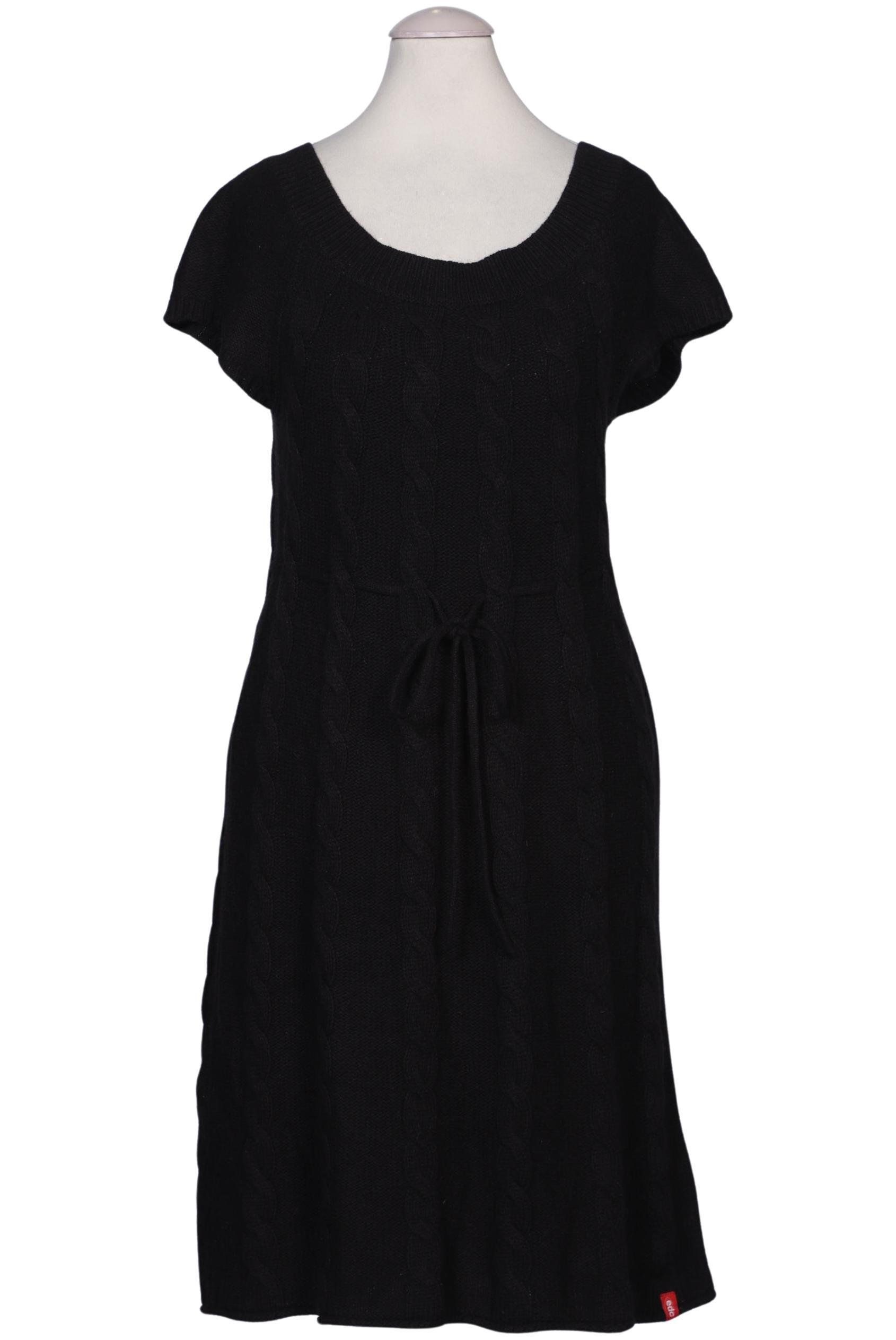 

edc by Esprit Damen Kleid, schwarz, Gr. 36