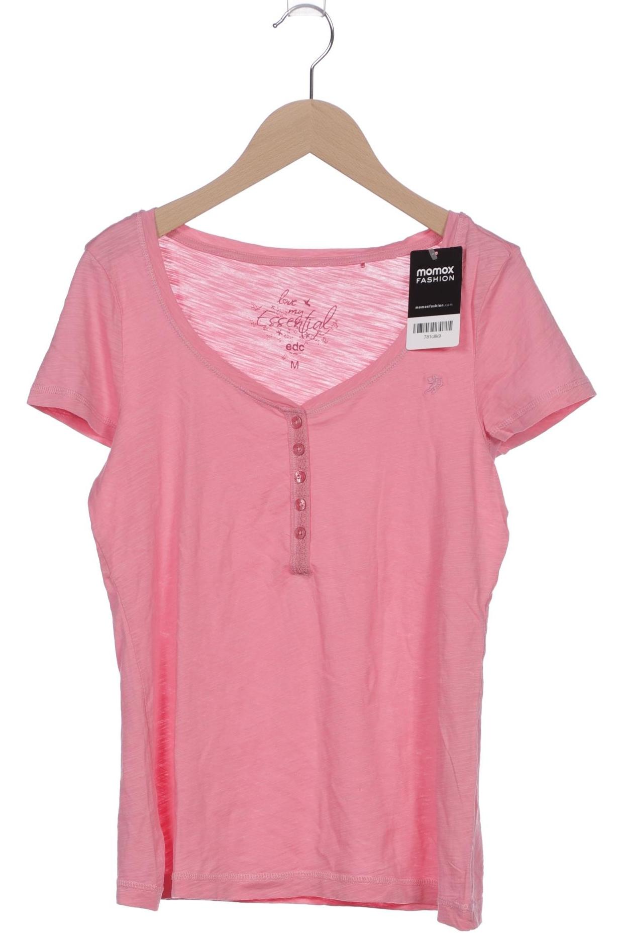 

edc by Esprit Damen T-Shirt, pink, Gr. 38