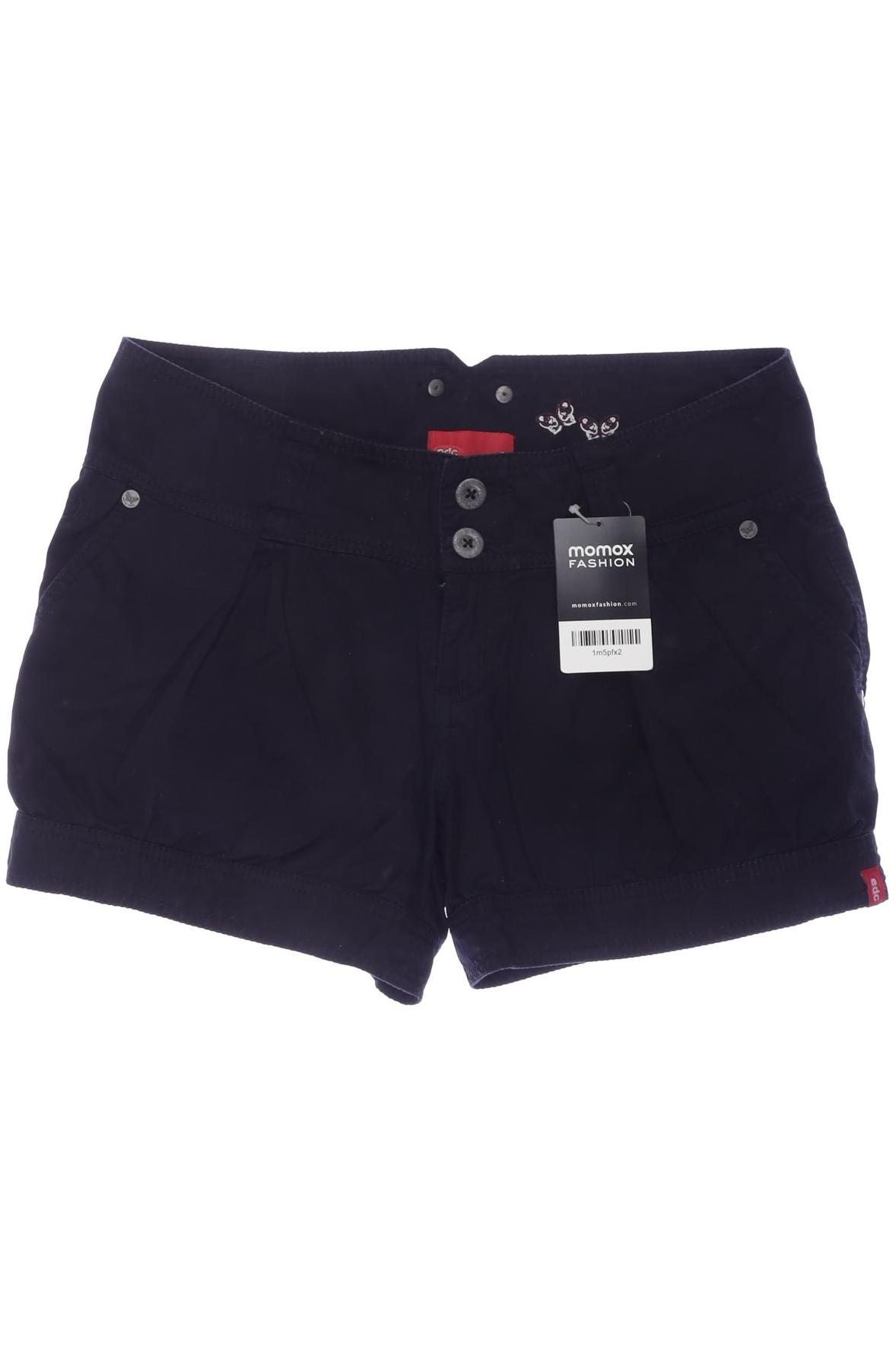 

edc by Esprit Damen Shorts, schwarz, Gr. 34