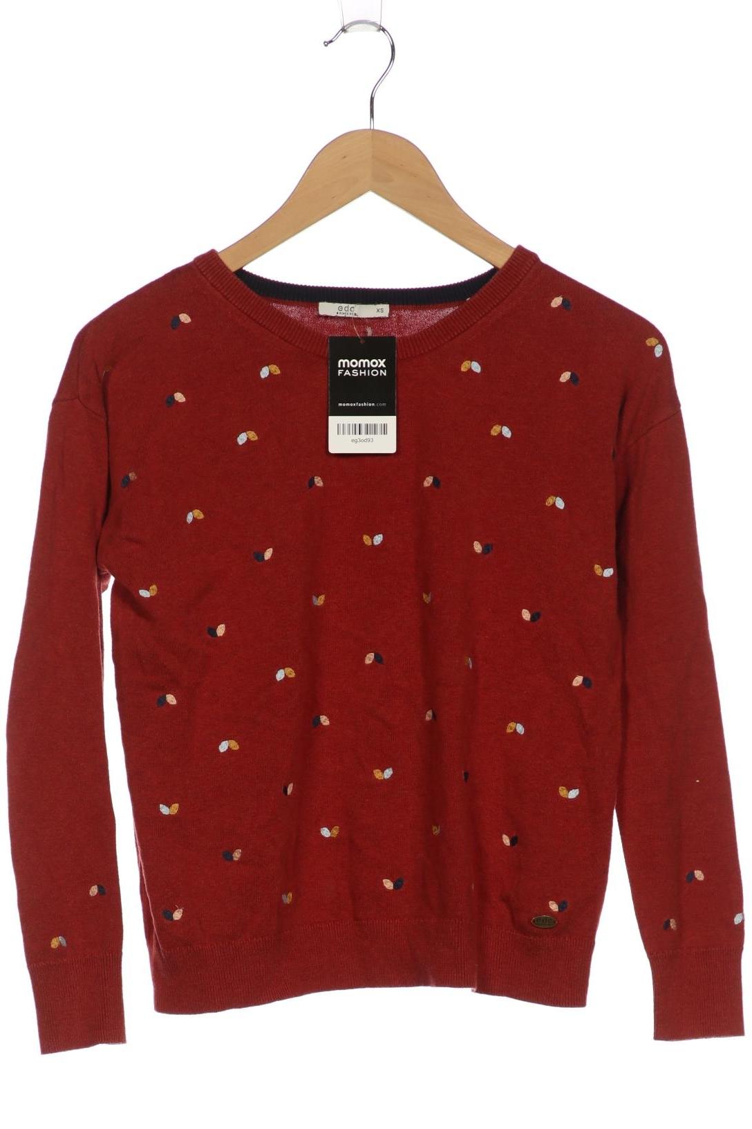 

edc by Esprit Damen Pullover, rot, Gr. 34