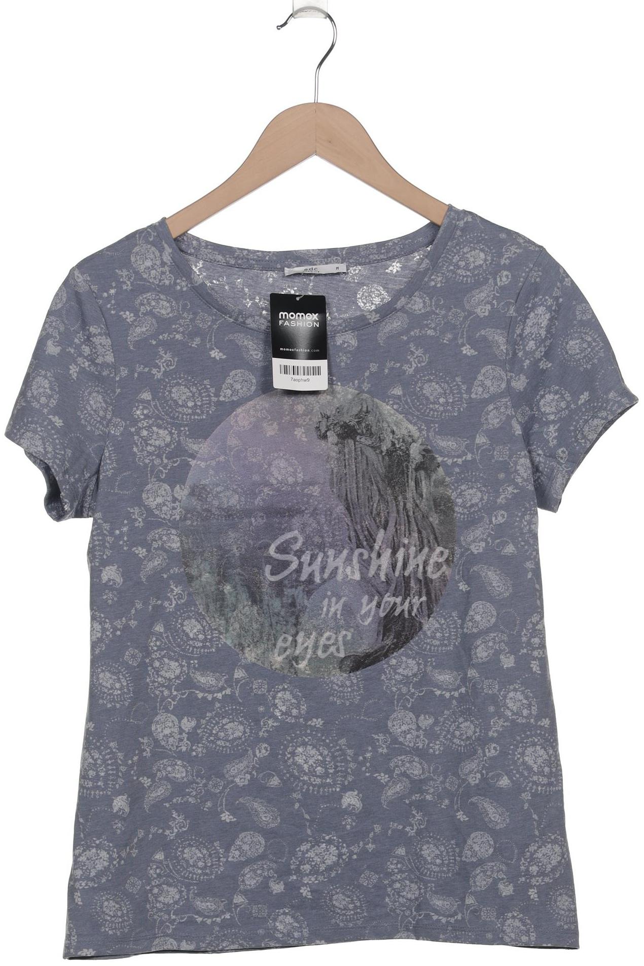 

edc by Esprit Damen T-Shirt, blau, Gr. 38