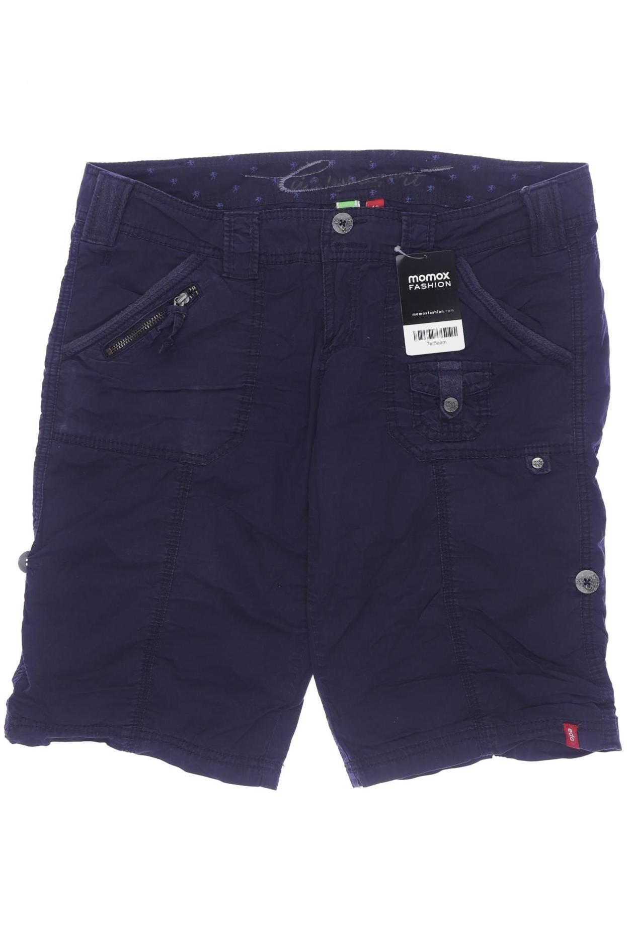 

edc by Esprit Damen Shorts, marineblau, Gr. 40