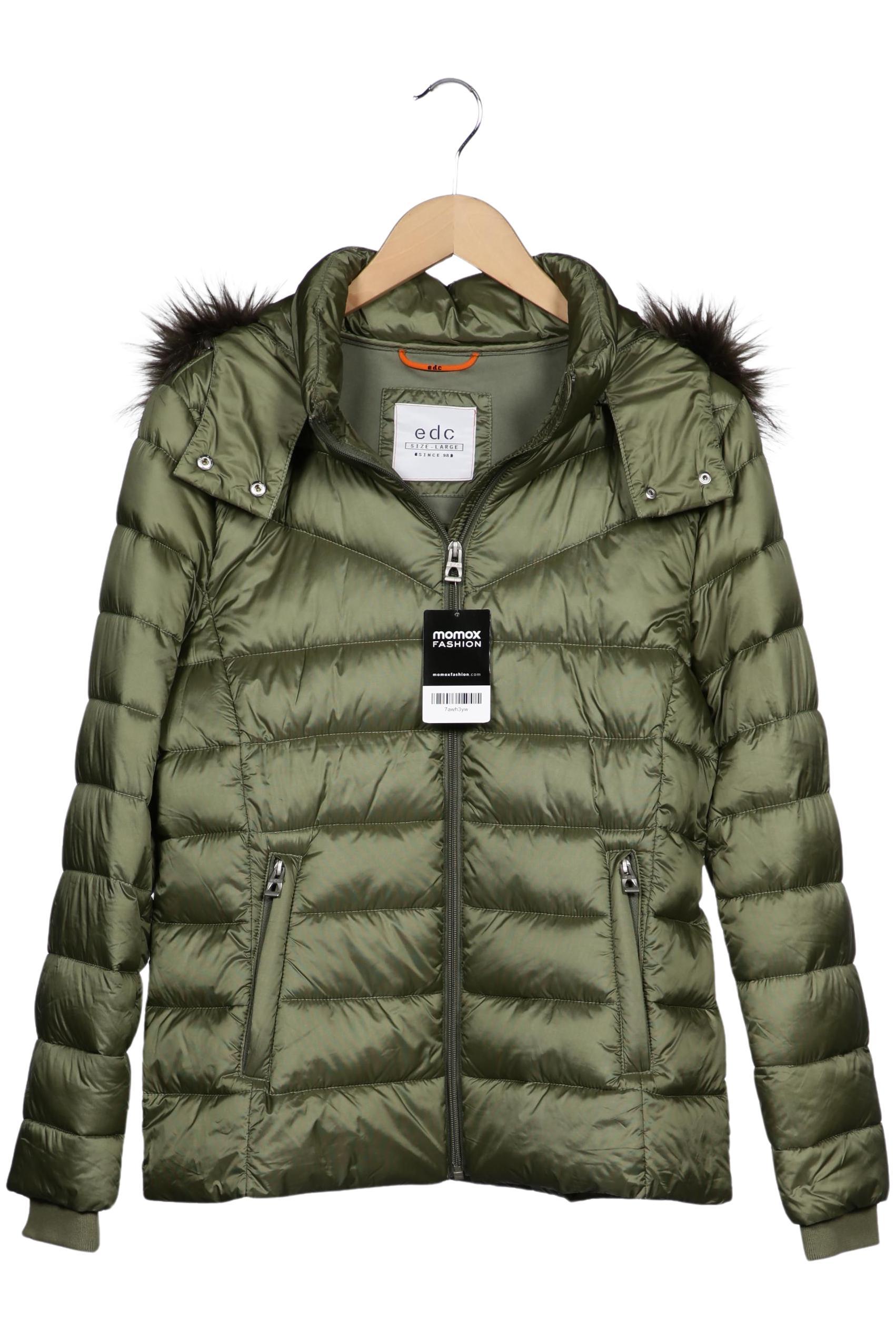 

edc by Esprit Damen Jacke, grün, Gr. 42