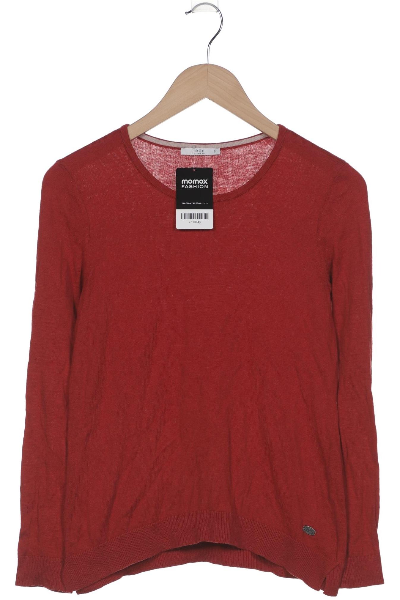 

edc by Esprit Damen Pullover, rot, Gr. 36