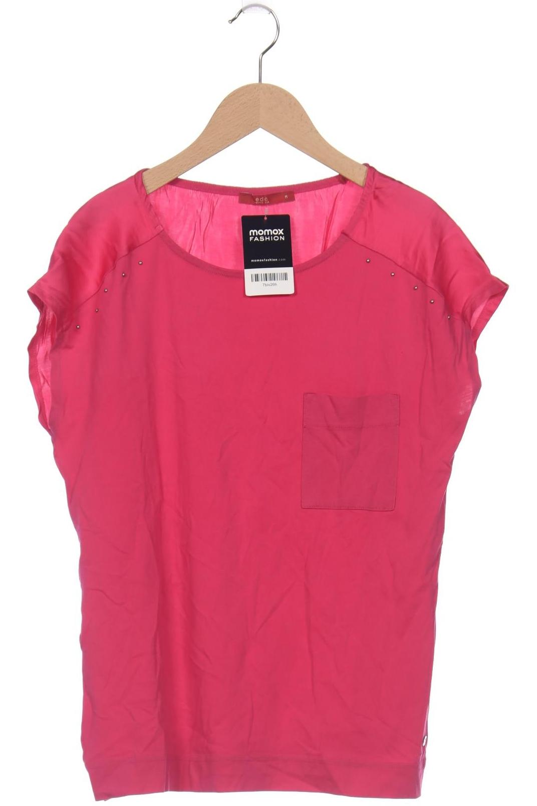 

edc by Esprit Damen T-Shirt, pink, Gr. 38