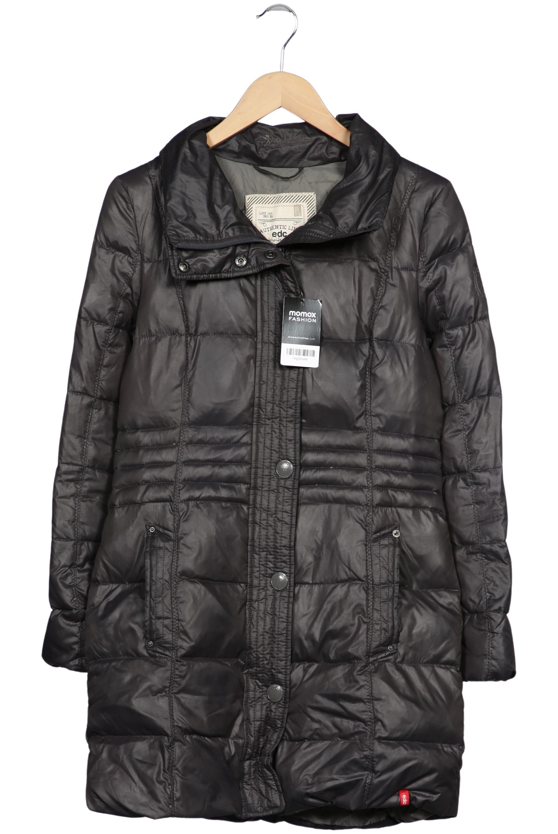 

edc by Esprit Damen Mantel, schwarz, Gr. 34