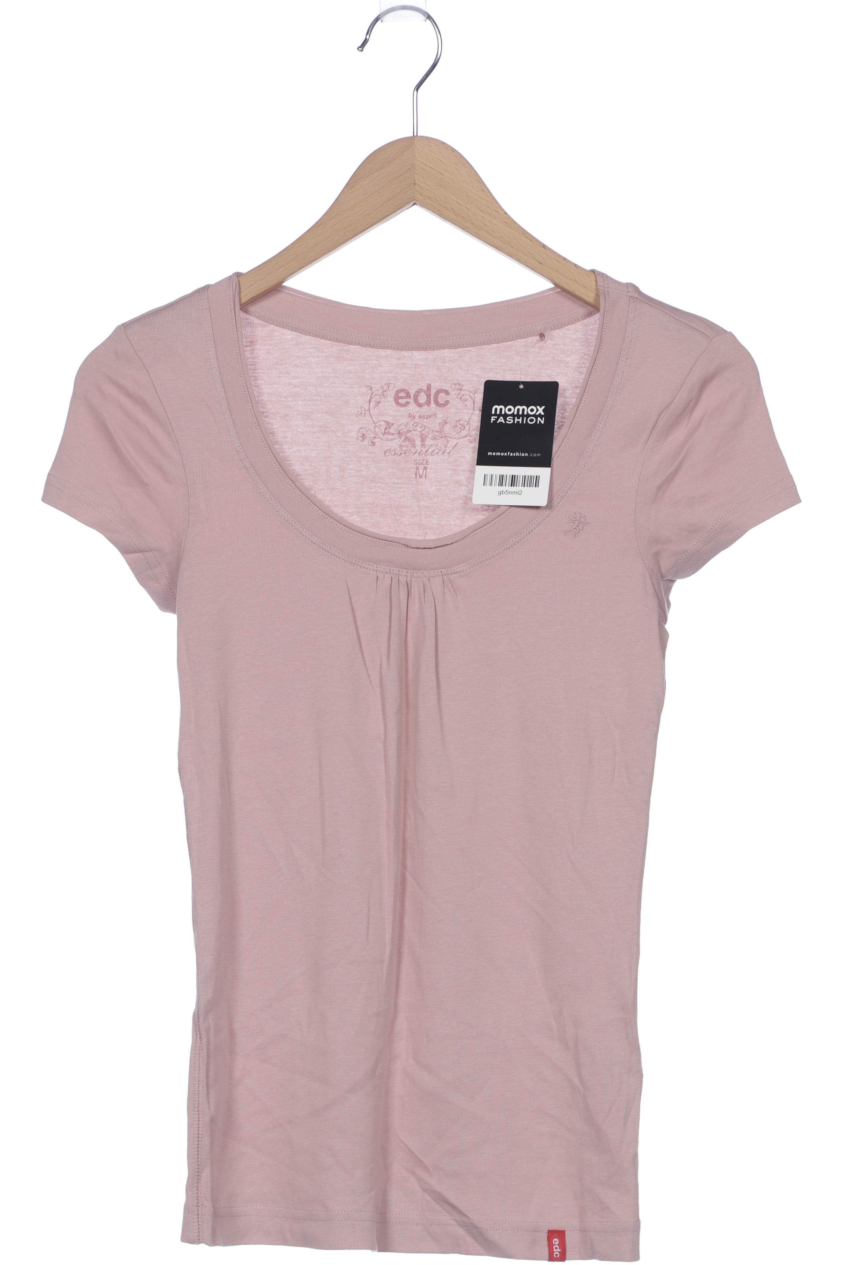 

edc by Esprit Damen T-Shirt, pink, Gr. 38