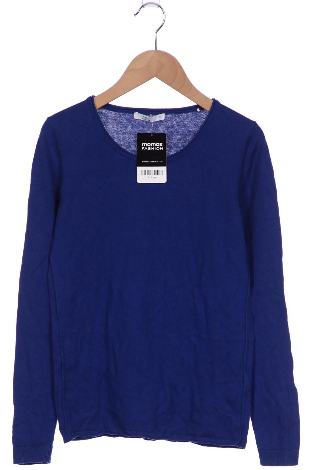 

edc by Esprit Damen Pullover, blau, Gr. 36