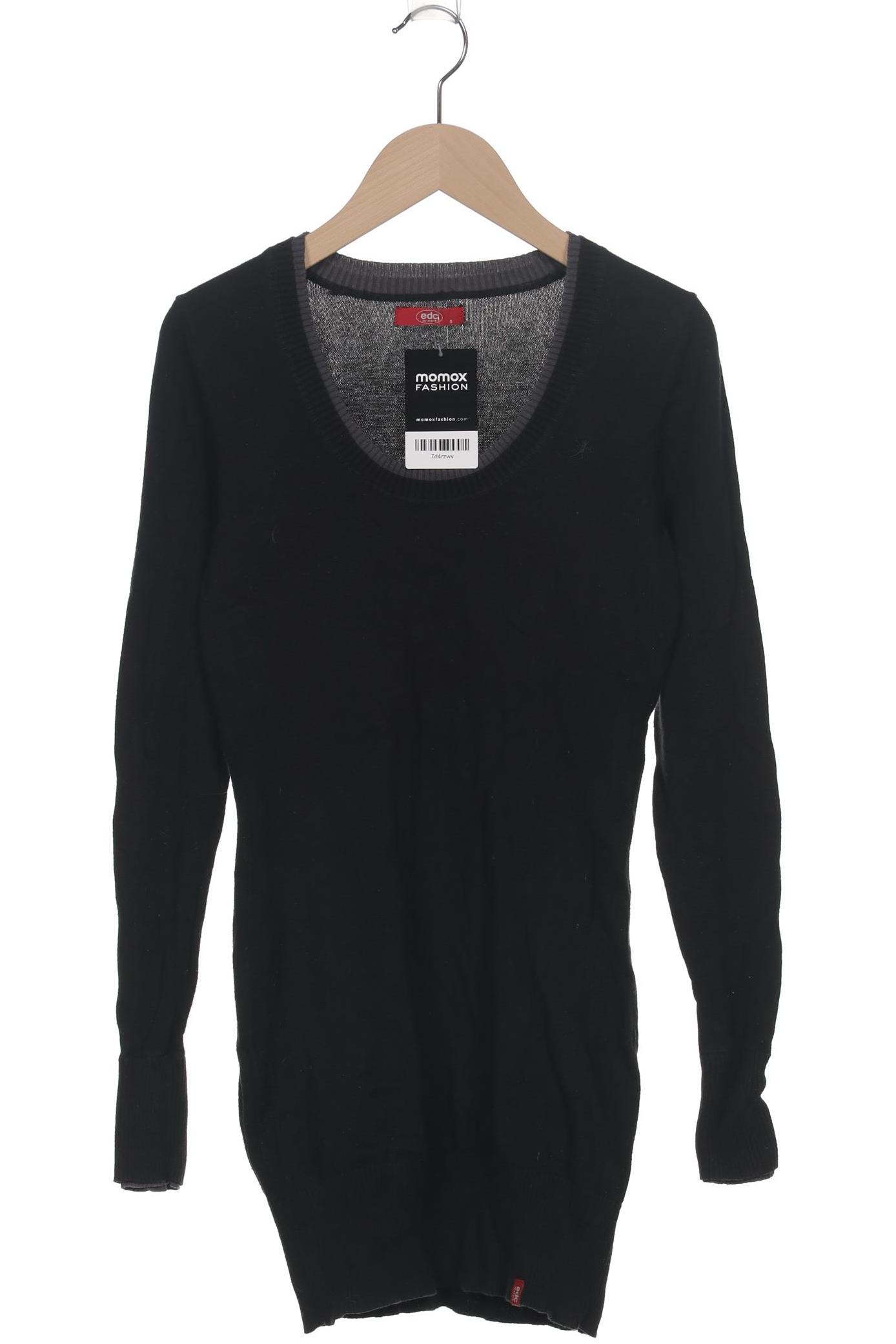 

edc by Esprit Damen Pullover, schwarz, Gr. 36