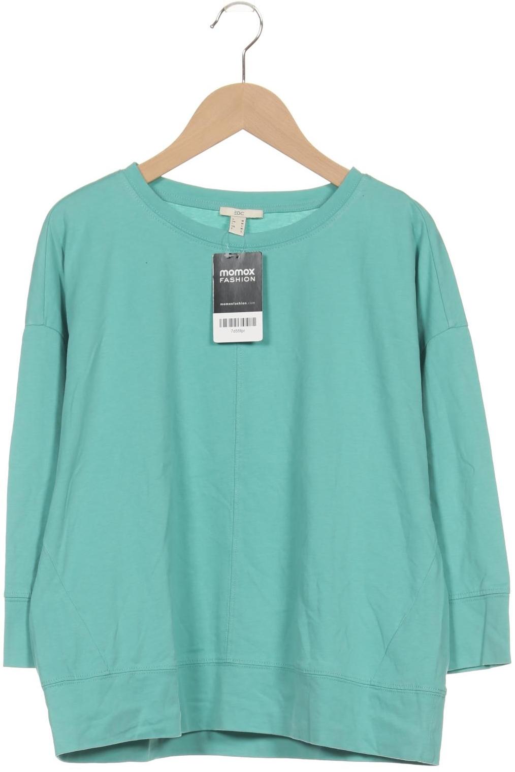 

edc by Esprit Damen Langarmshirt, türkis, Gr. 38