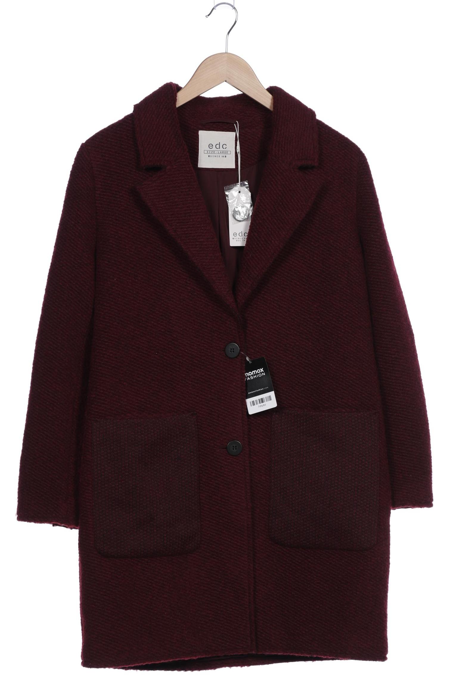 

edc by Esprit Damen Mantel, bordeaux, Gr. 42