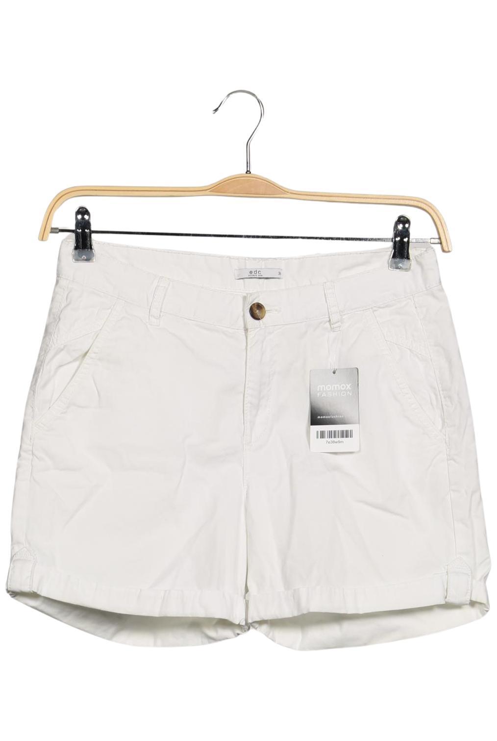 

edc by Esprit Damen Shorts, weiß, Gr. 36