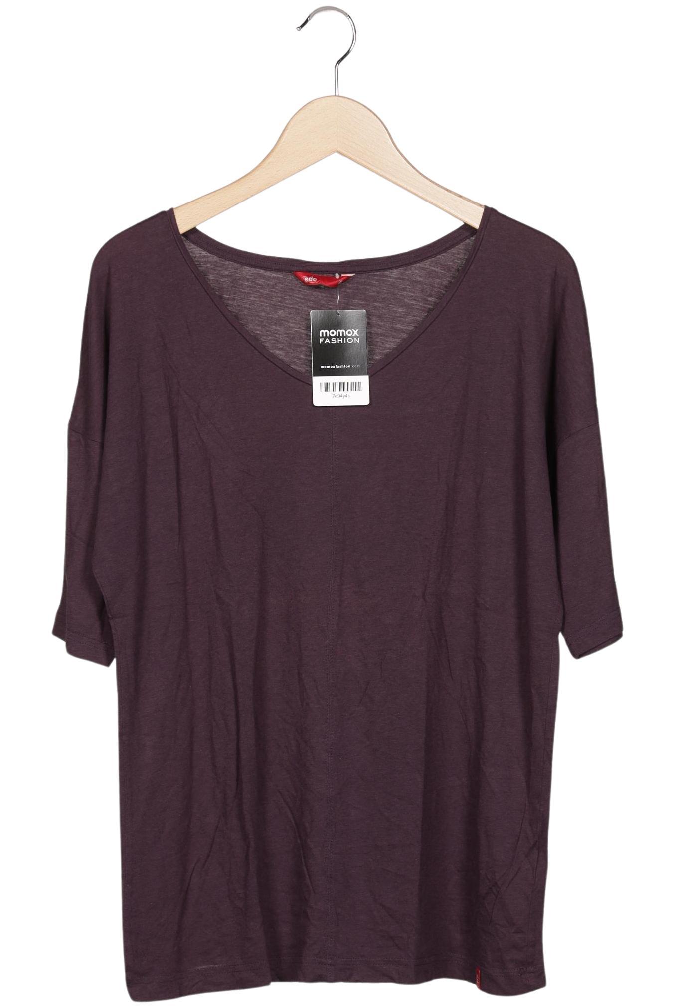 

edc by Esprit Damen T-Shirt, flieder, Gr. 44