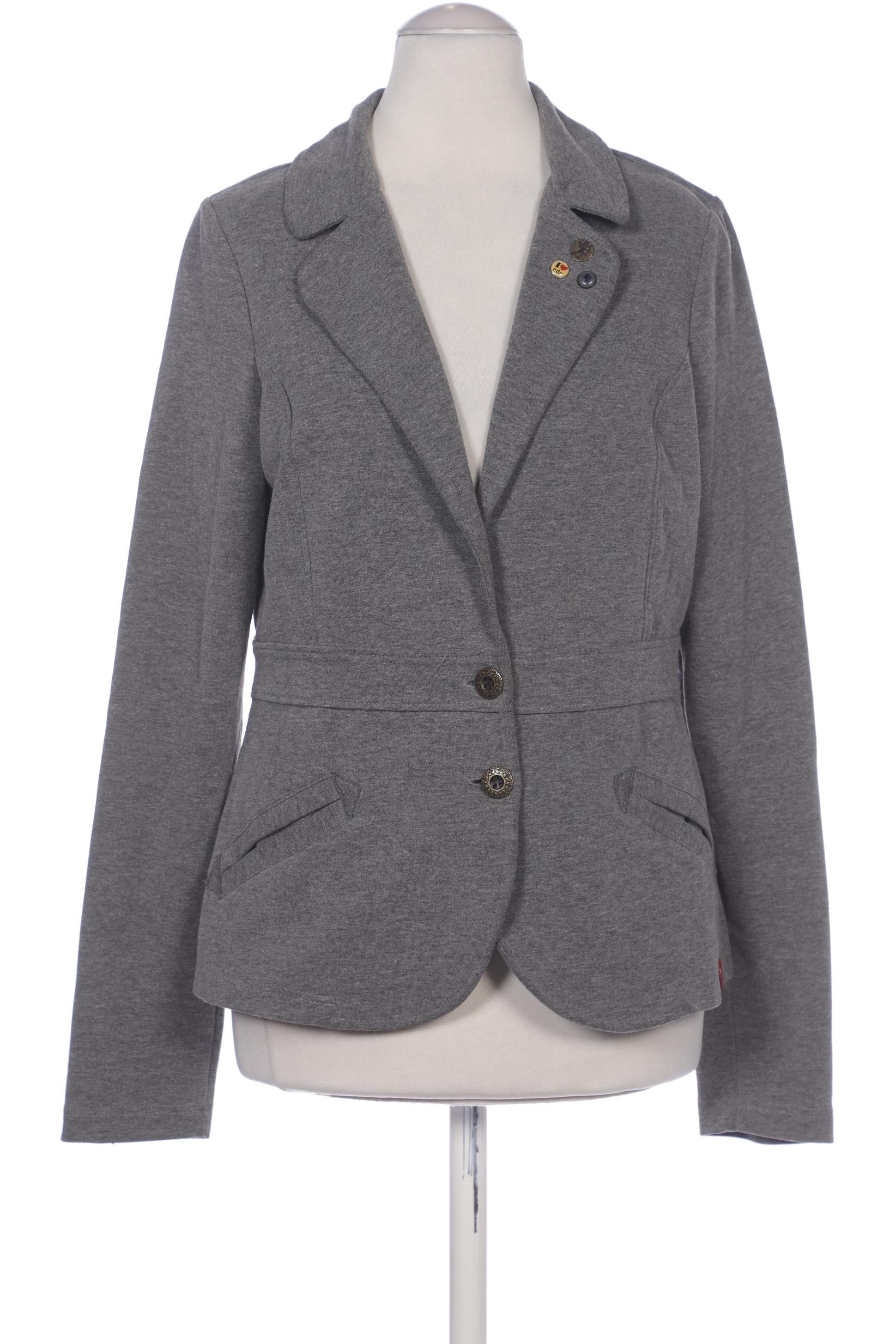 

edc by Esprit Damen Blazer, grau, Gr. 36