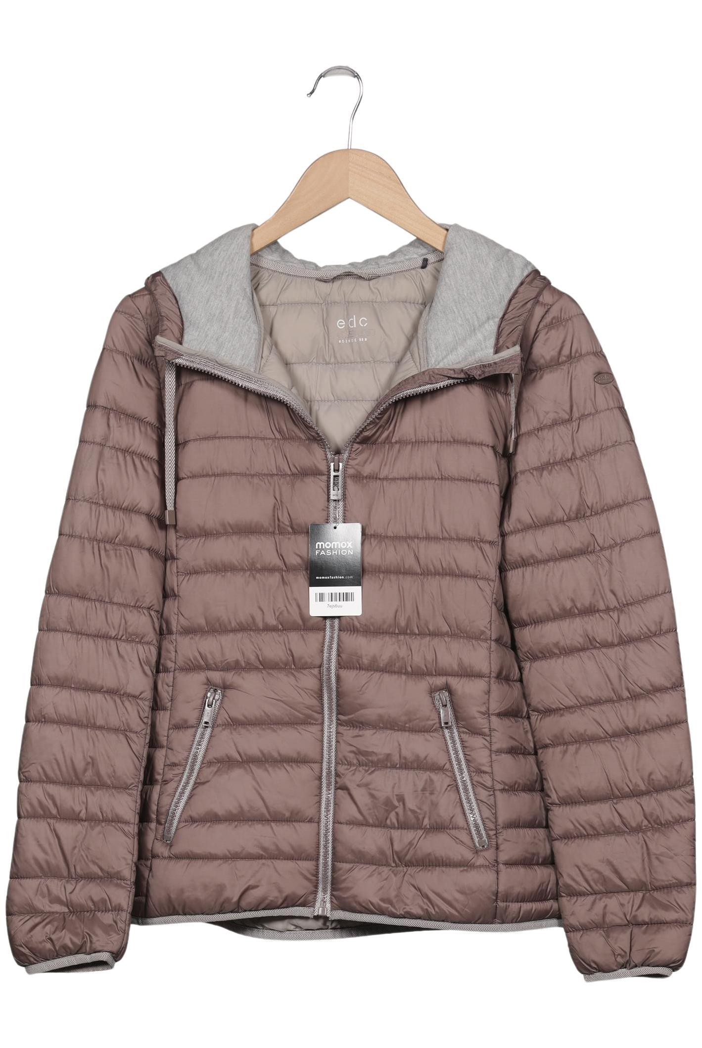 

edc by Esprit Damen Jacke, braun, Gr. 38