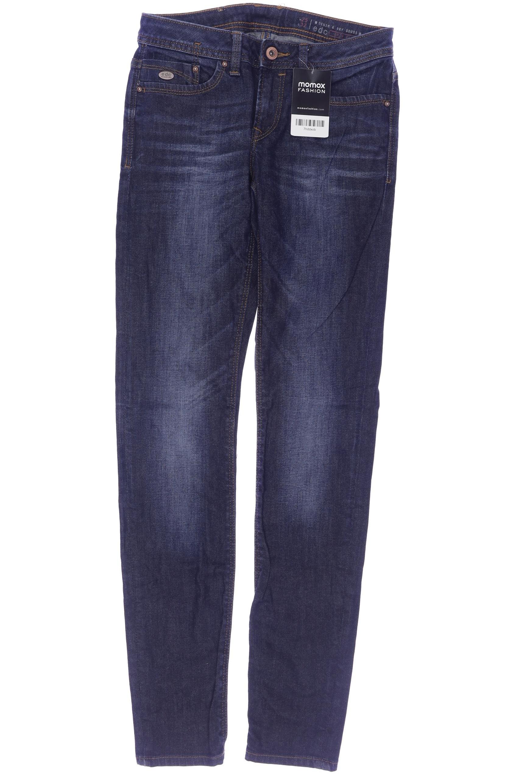 

edc by Esprit Damen Jeans, marineblau, Gr. 25