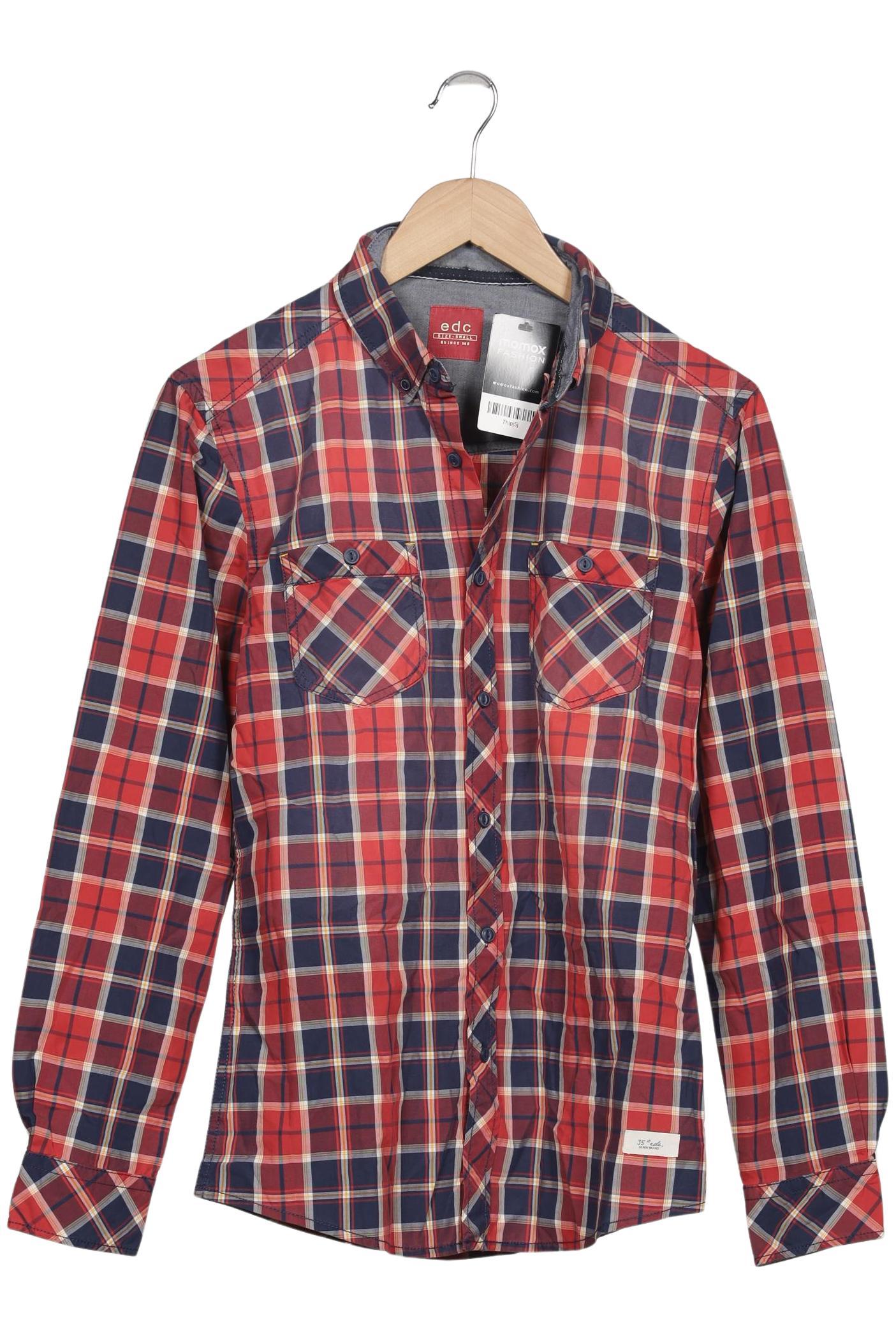 

edc by Esprit Herren Hemd, mehrfarbig, Gr. 46