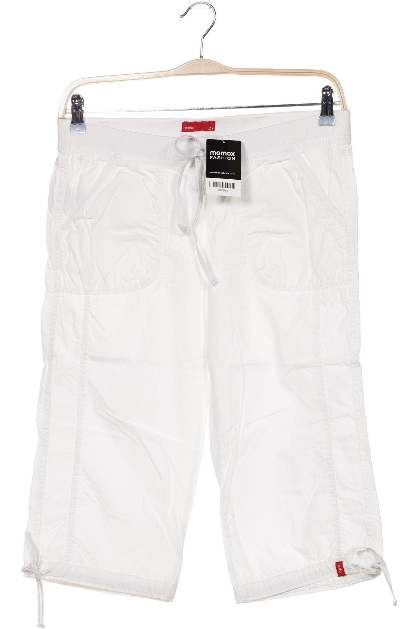 

edc by Esprit Damen Shorts, weiß, Gr. 38