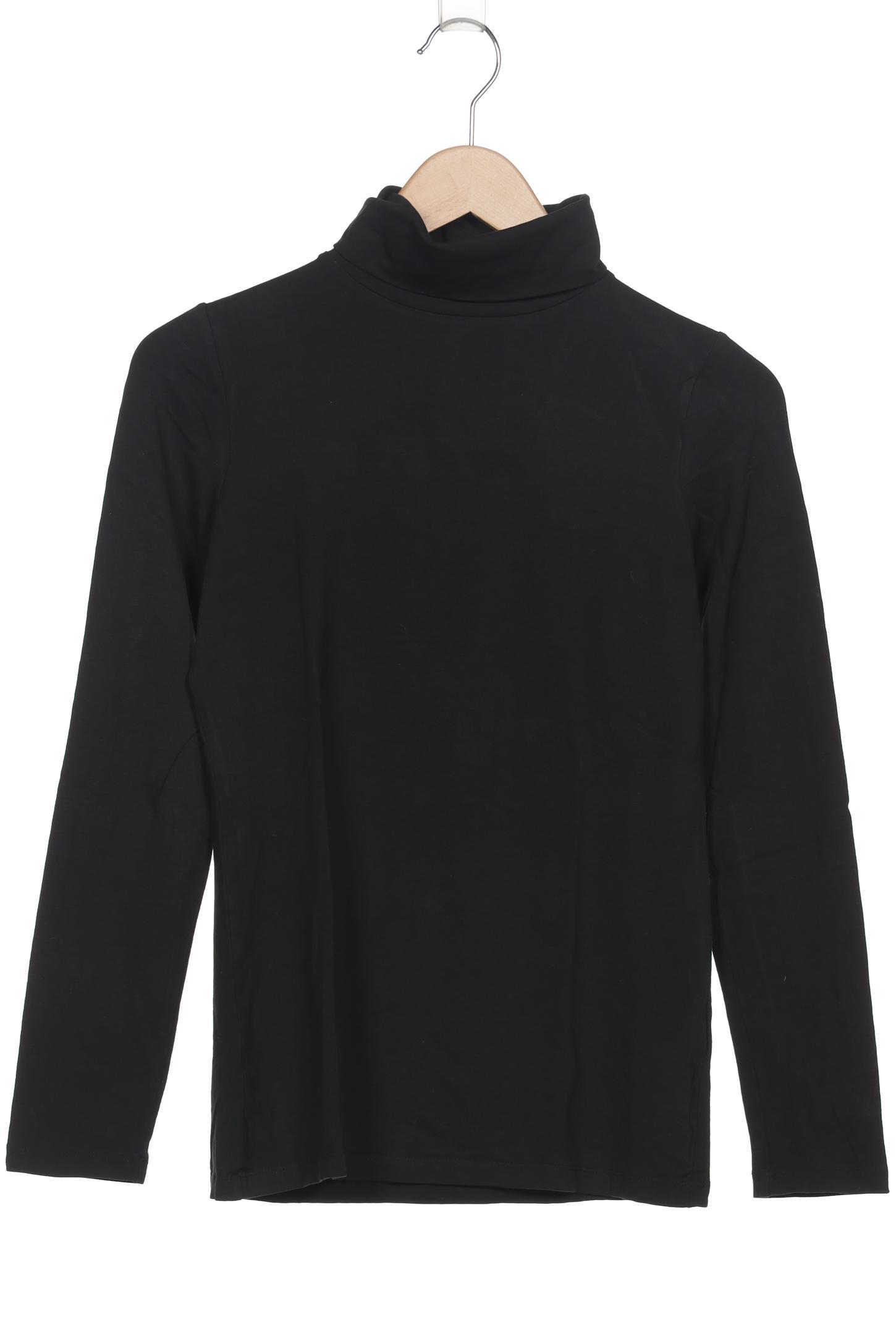 

edc by Esprit Damen Langarmshirt, schwarz, Gr. 38