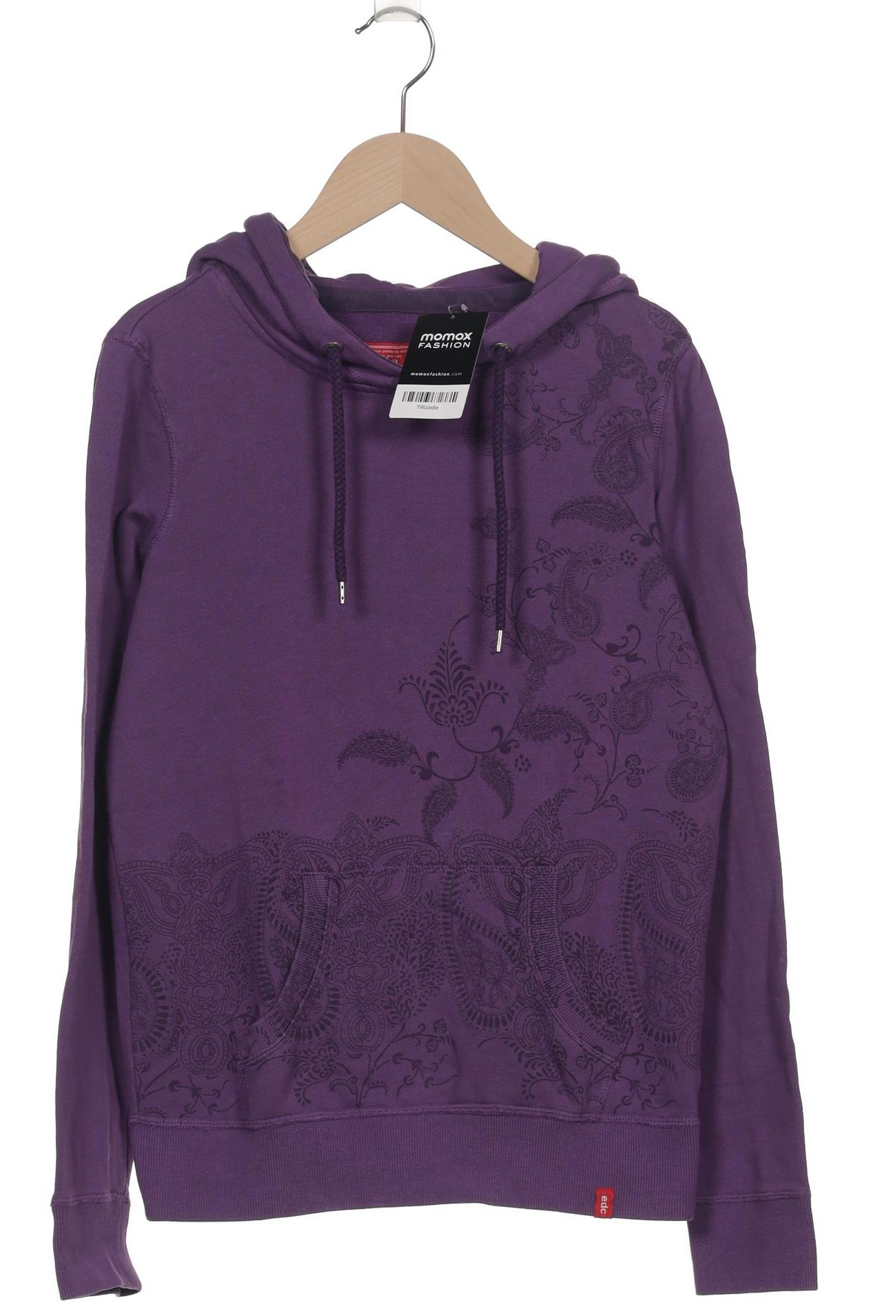 

edc by Esprit Damen Kapuzenpullover, flieder, Gr. 36