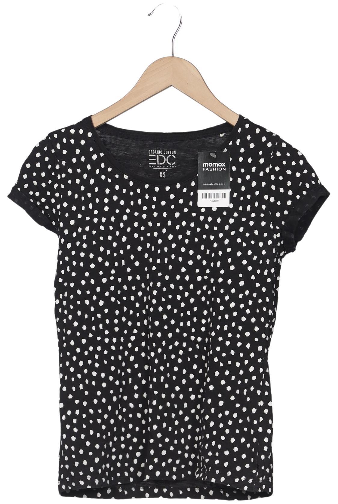 

edc by Esprit Damen T-Shirt, mehrfarbig, Gr. 34