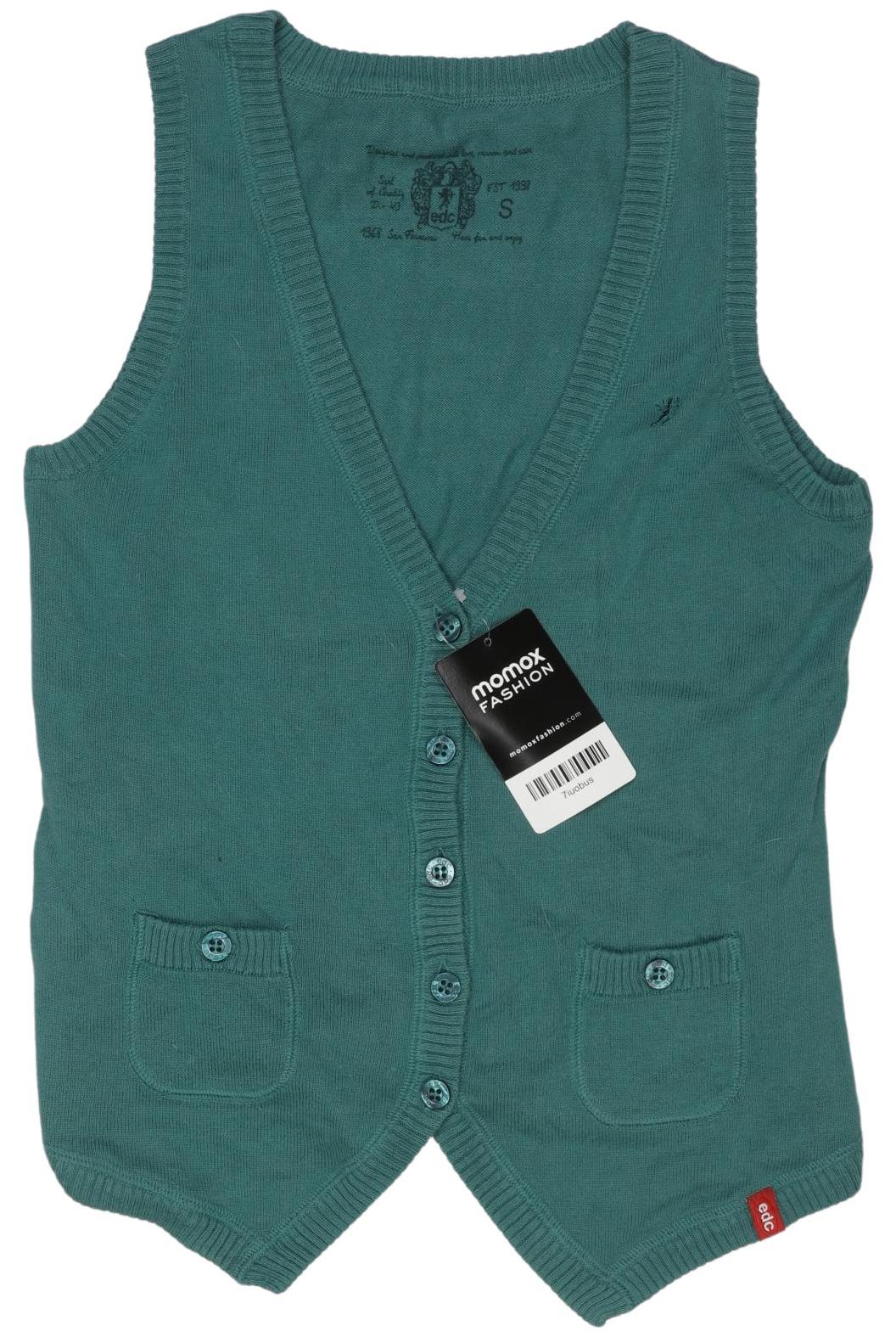 

edc by Esprit Damen Weste, türkis, Gr. 36