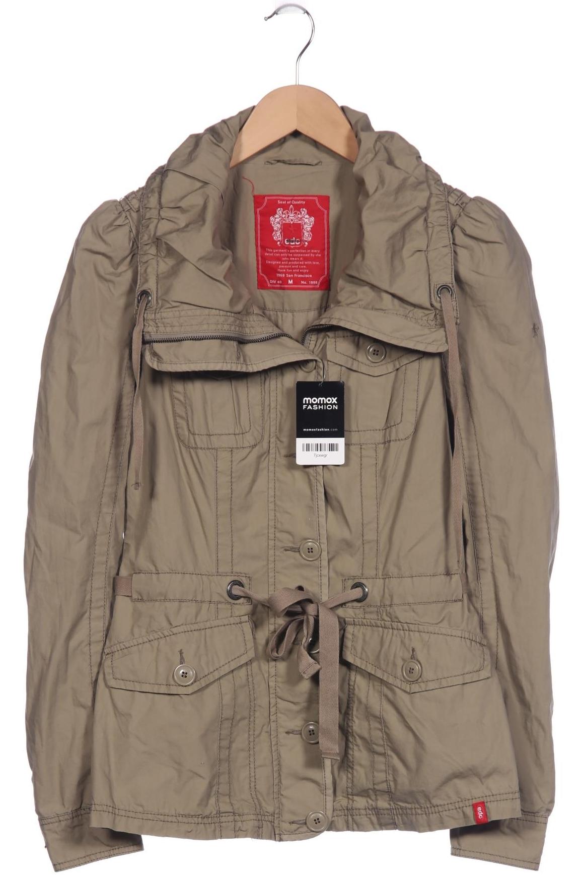 

edc by Esprit Damen Jacke, beige, Gr. 38