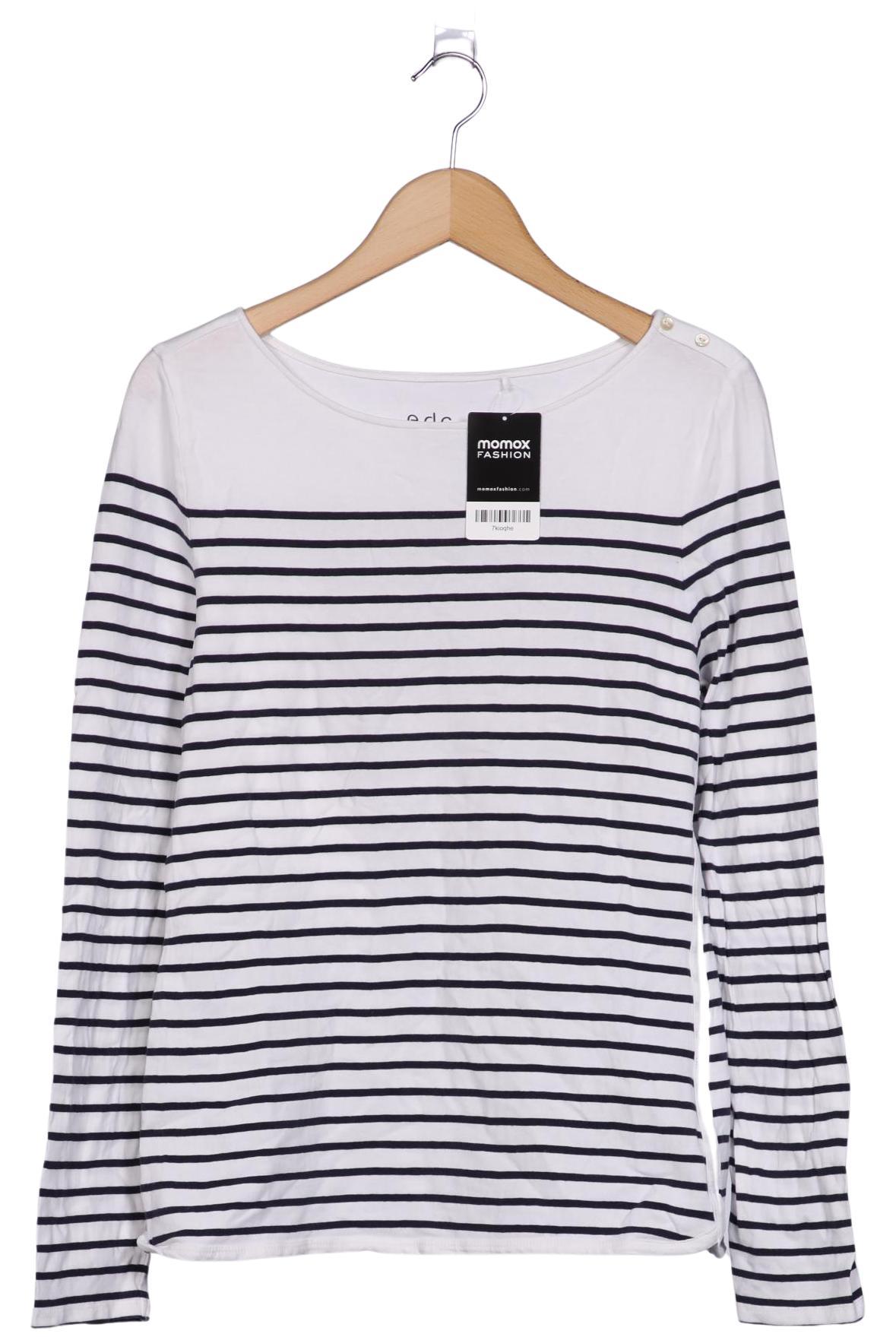 

edc by Esprit Damen Langarmshirt, mehrfarbig, Gr. 42