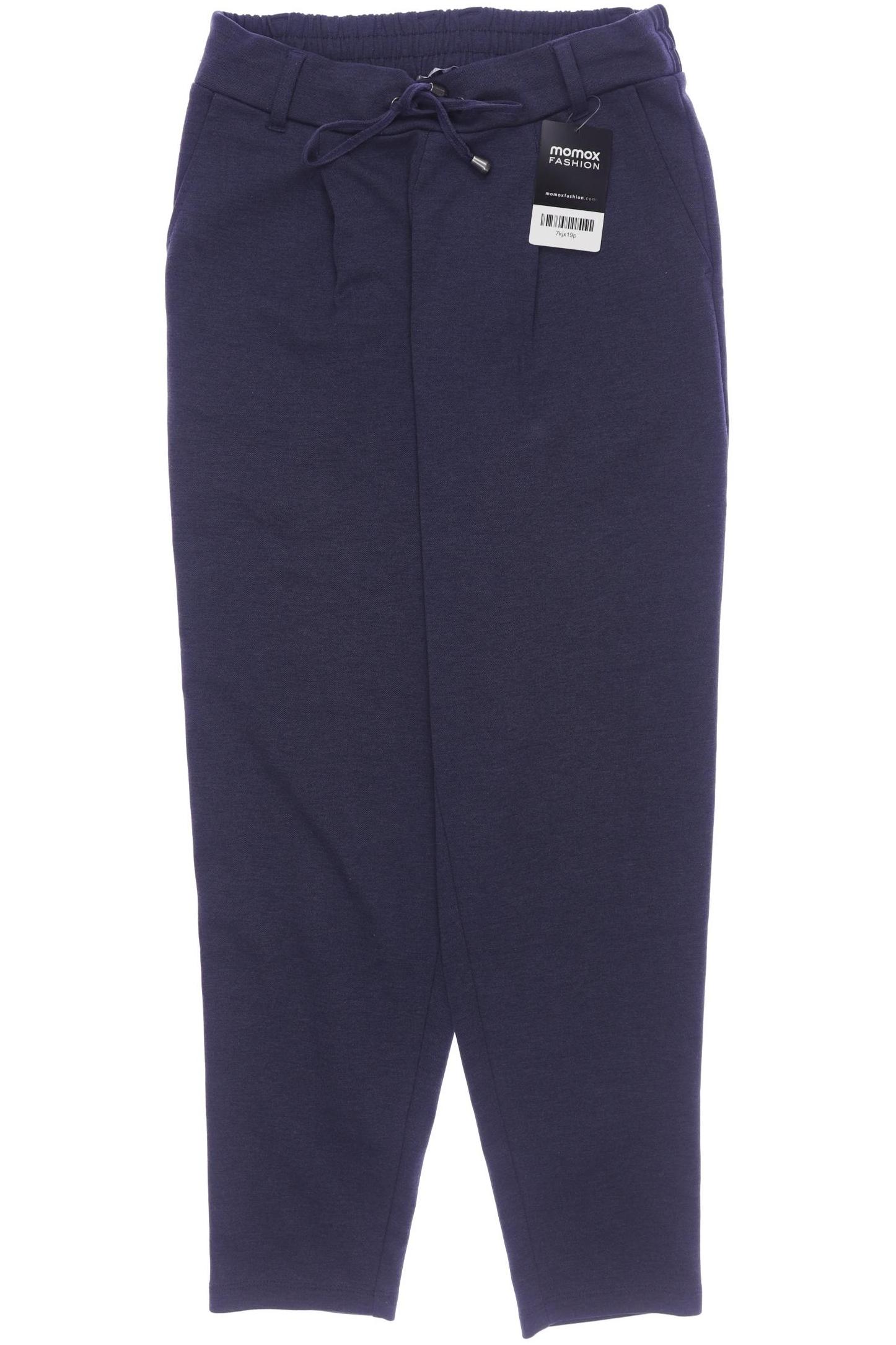 

edc by Esprit Damen Stoffhose, marineblau, Gr. 0