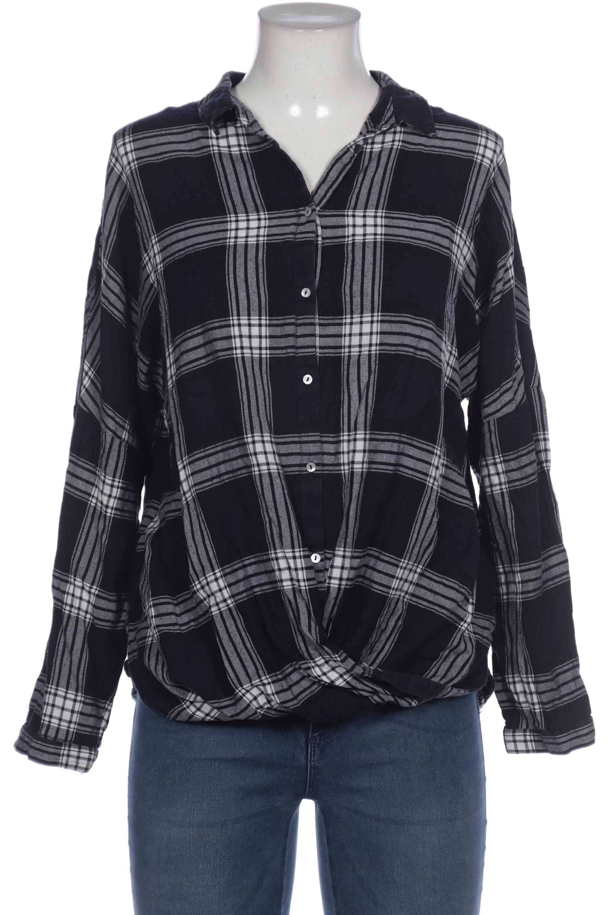 

edc by Esprit Damen Bluse, marineblau, Gr. 42