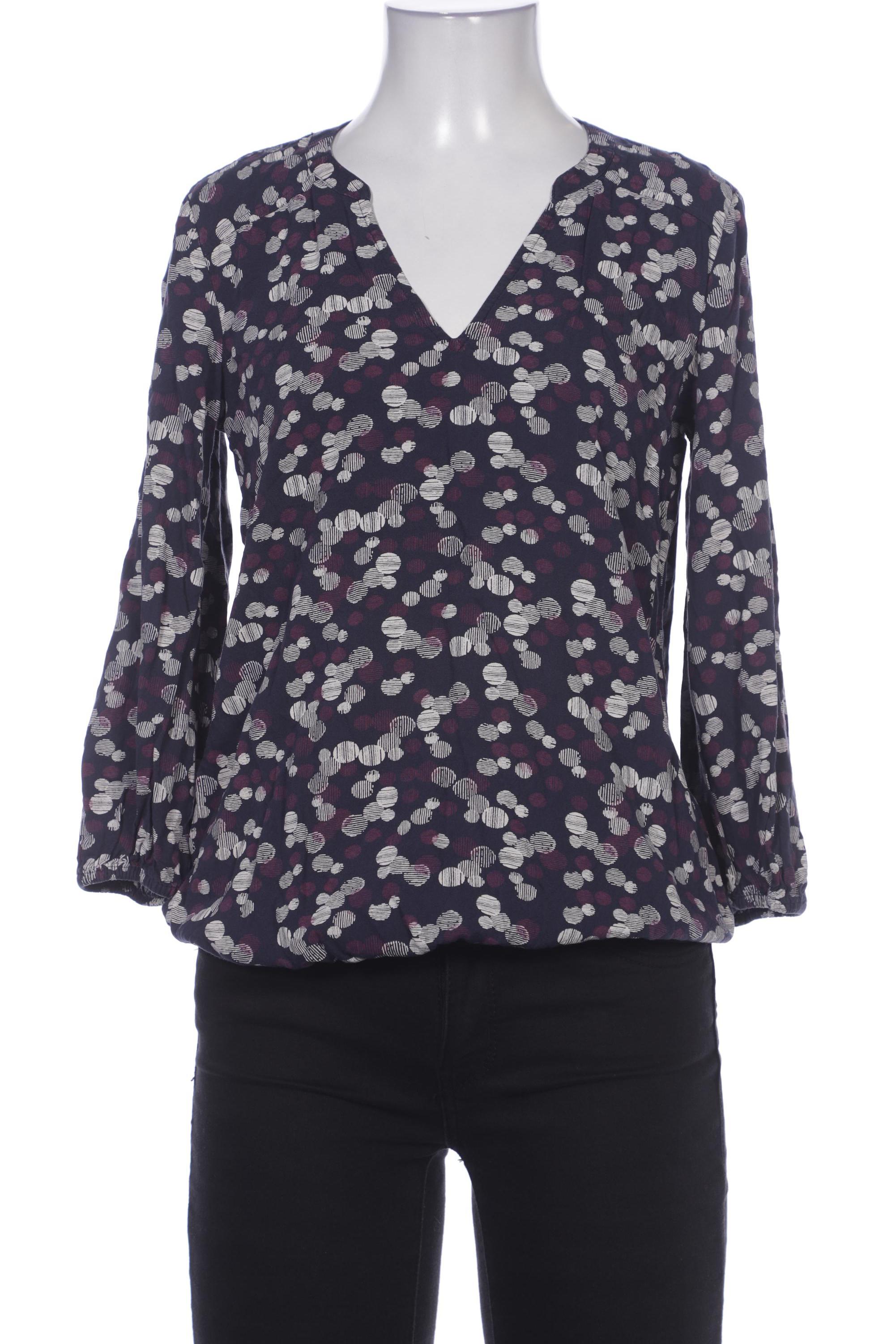 

edc by Esprit Damen Bluse, marineblau, Gr. 34