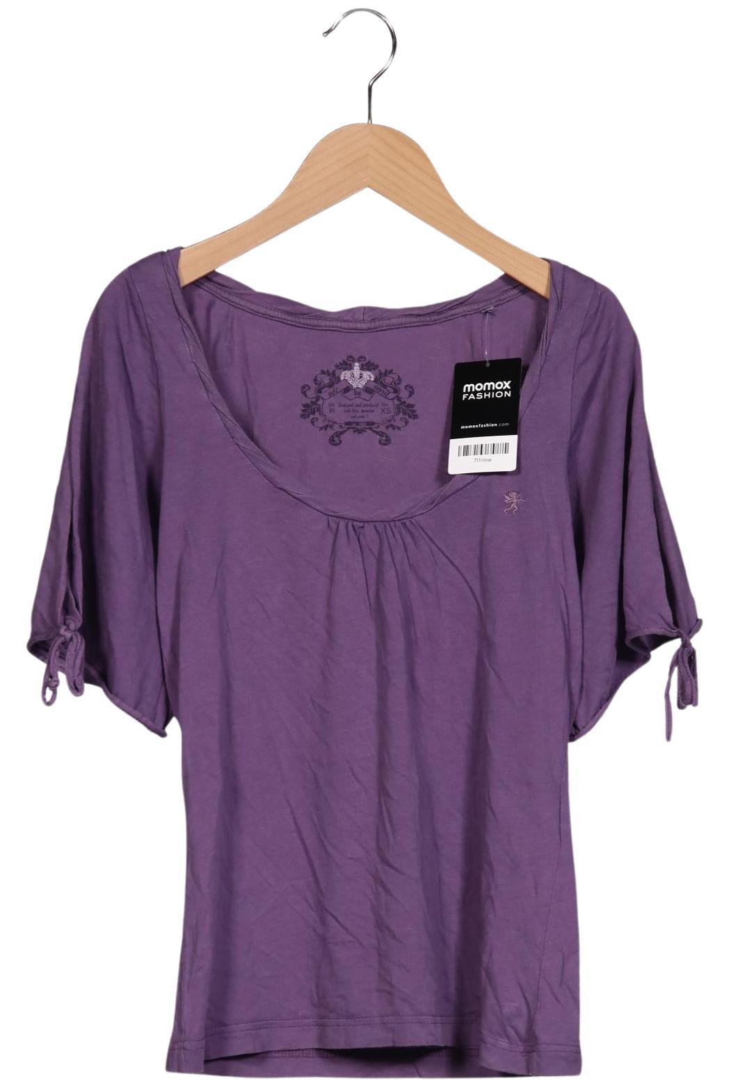 

edc by Esprit Damen T-Shirt, flieder, Gr. 34