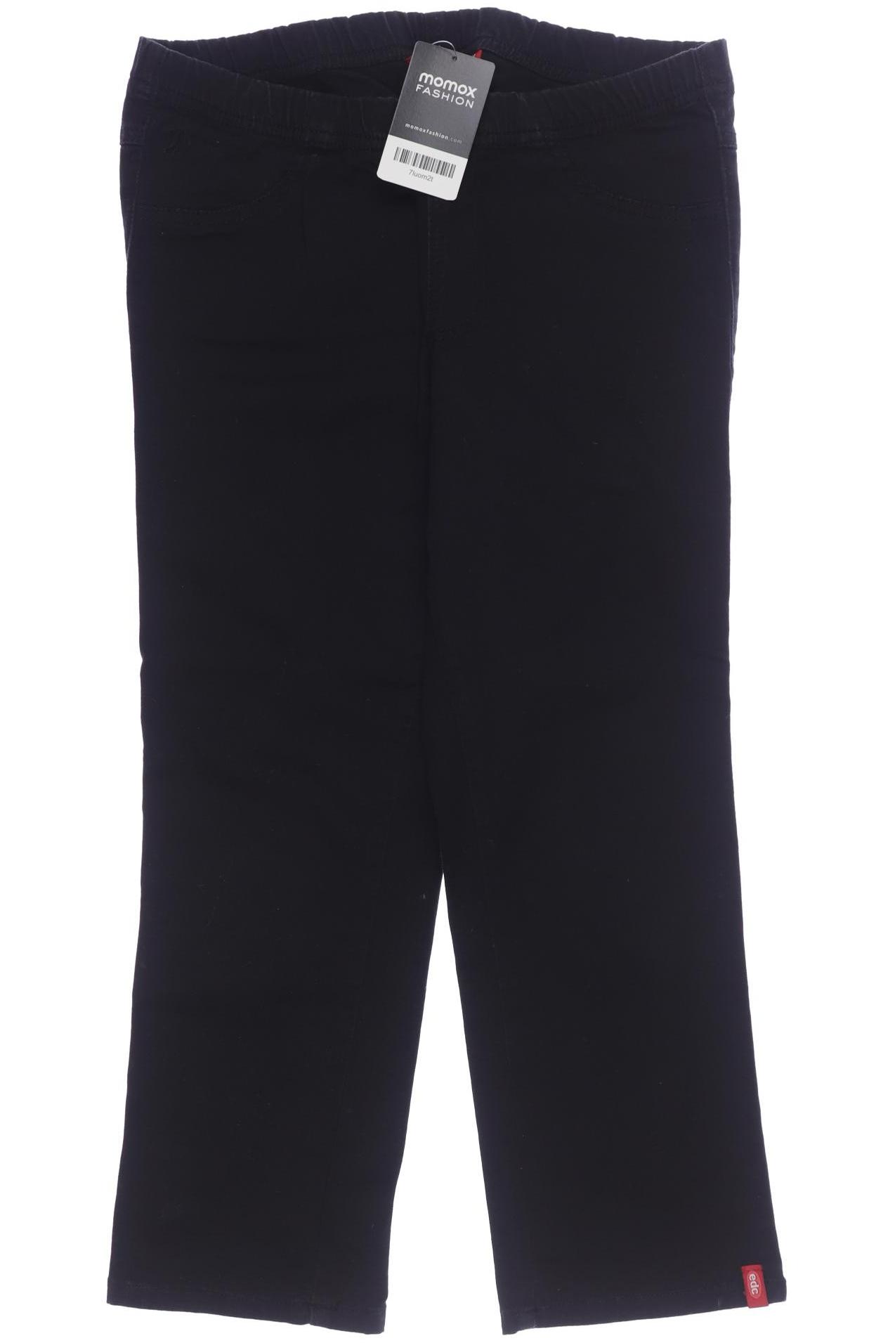 

edc by Esprit Damen Stoffhose, schwarz, Gr. 40