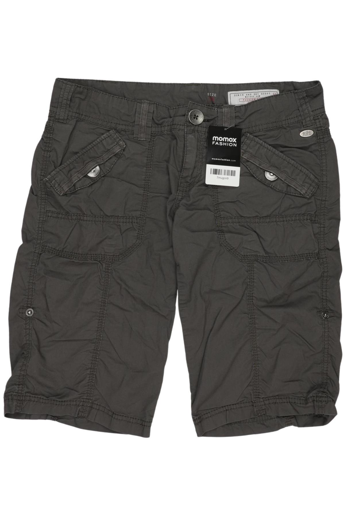 

edc by Esprit Damen Shorts, grau, Gr. 36