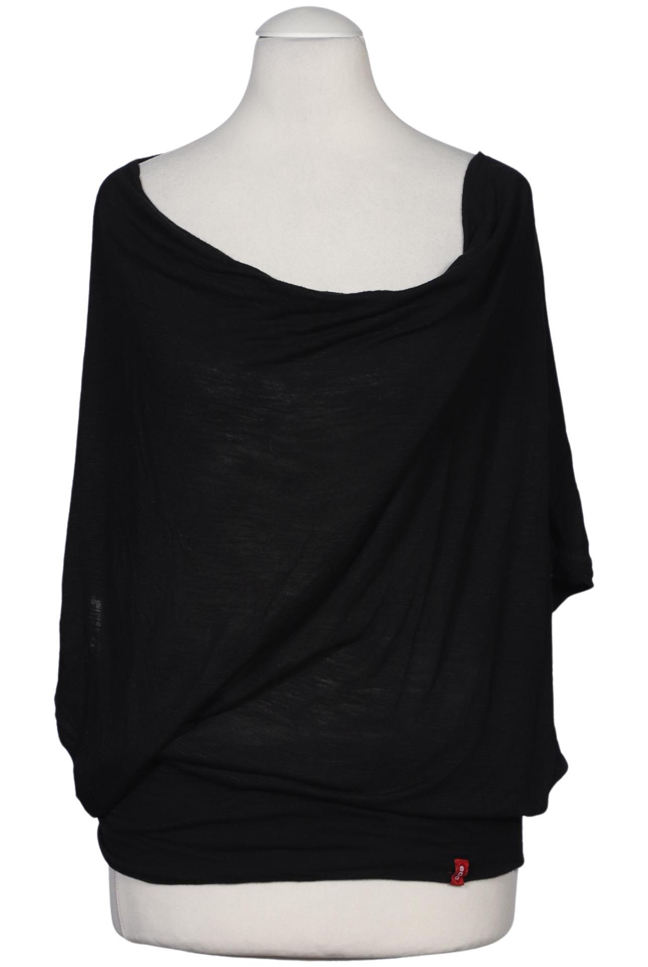 

edc by Esprit Damen T-Shirt, schwarz, Gr. 34