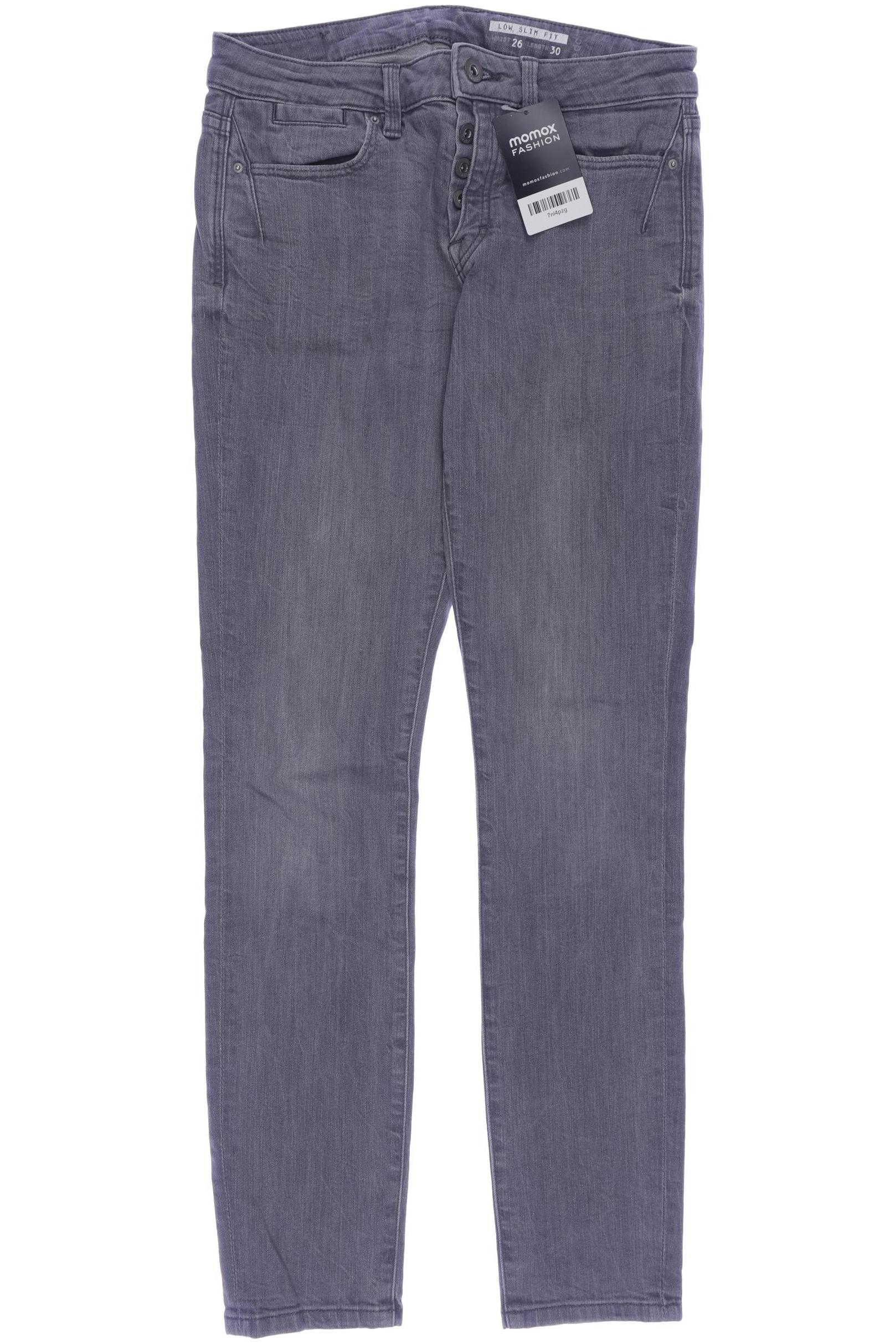 

edc by Esprit Damen Jeans, grau, Gr. 26