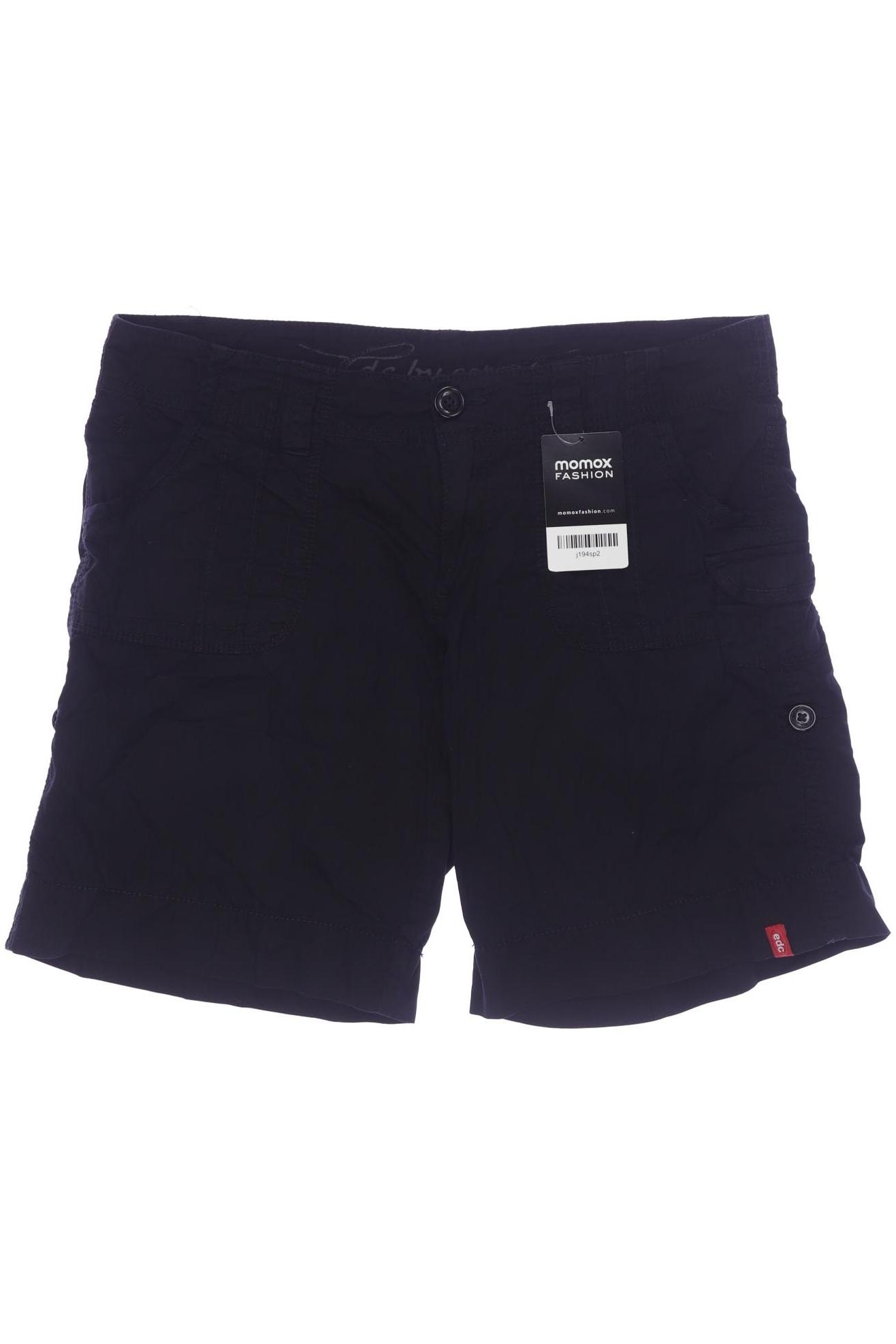 

edc by Esprit Damen Shorts, schwarz, Gr. 38
