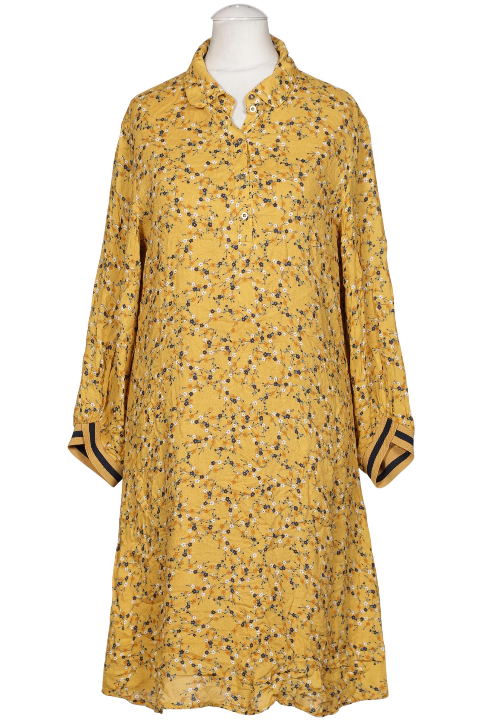 

edc by Esprit Damen Kleid, gelb, Gr. 36