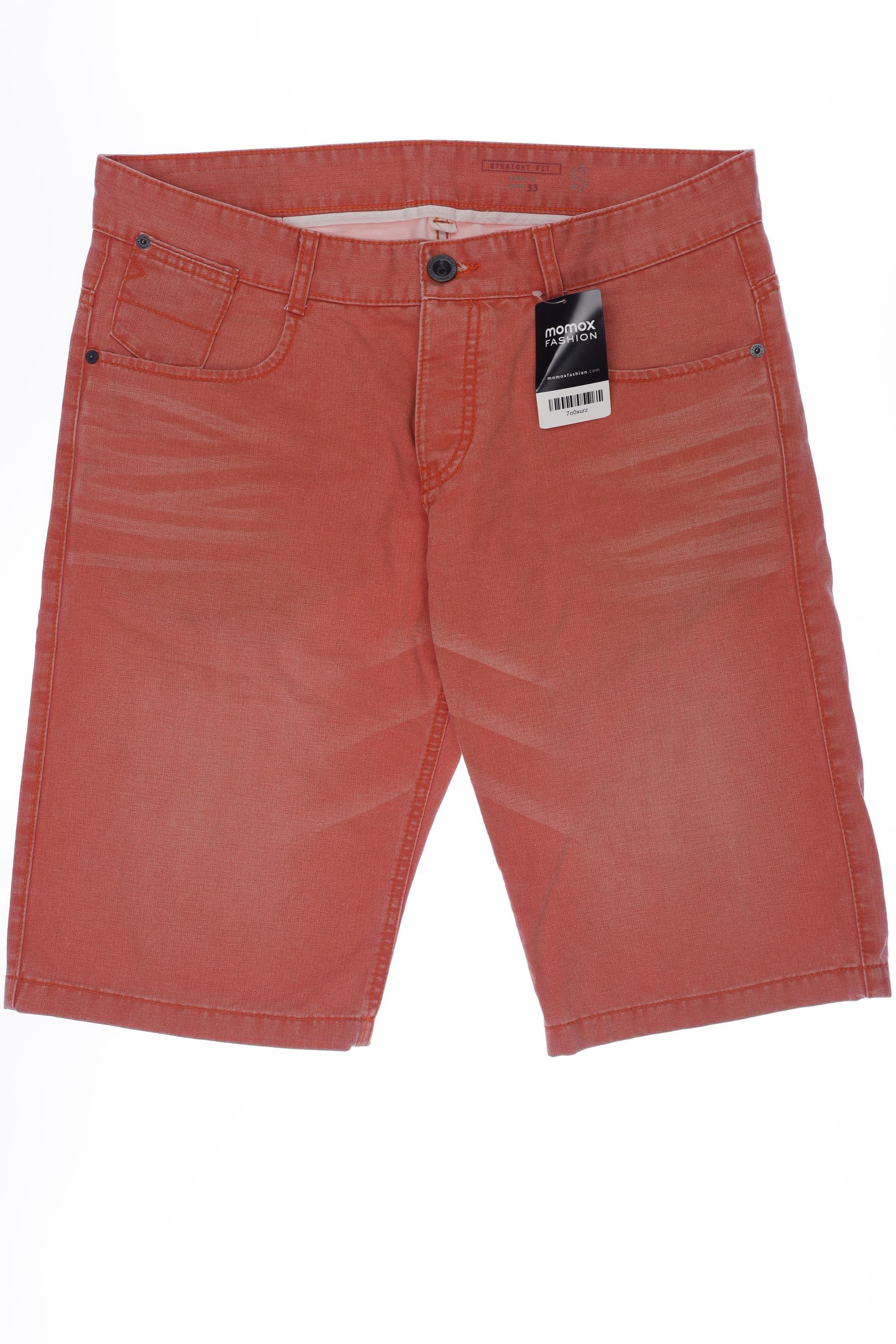 

edc by Esprit Herren Shorts, orange, Gr. 33