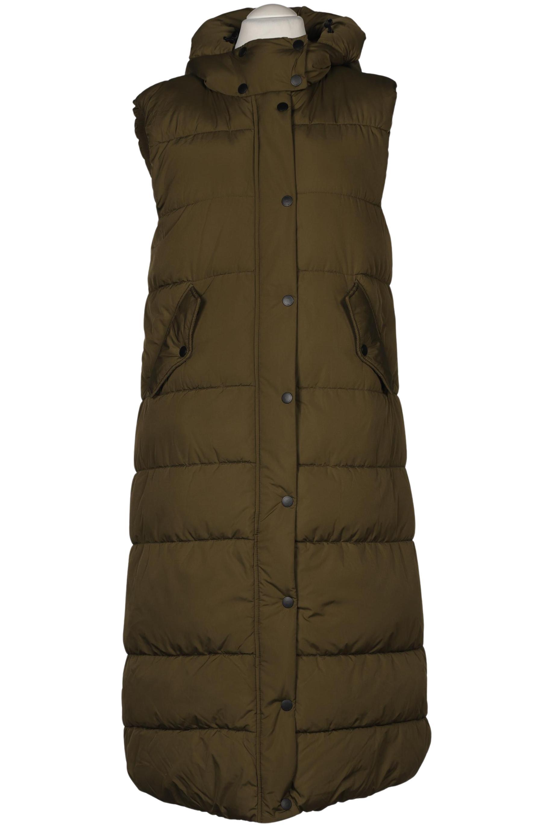 

edc by Esprit Damen Weste, grün, Gr. 34