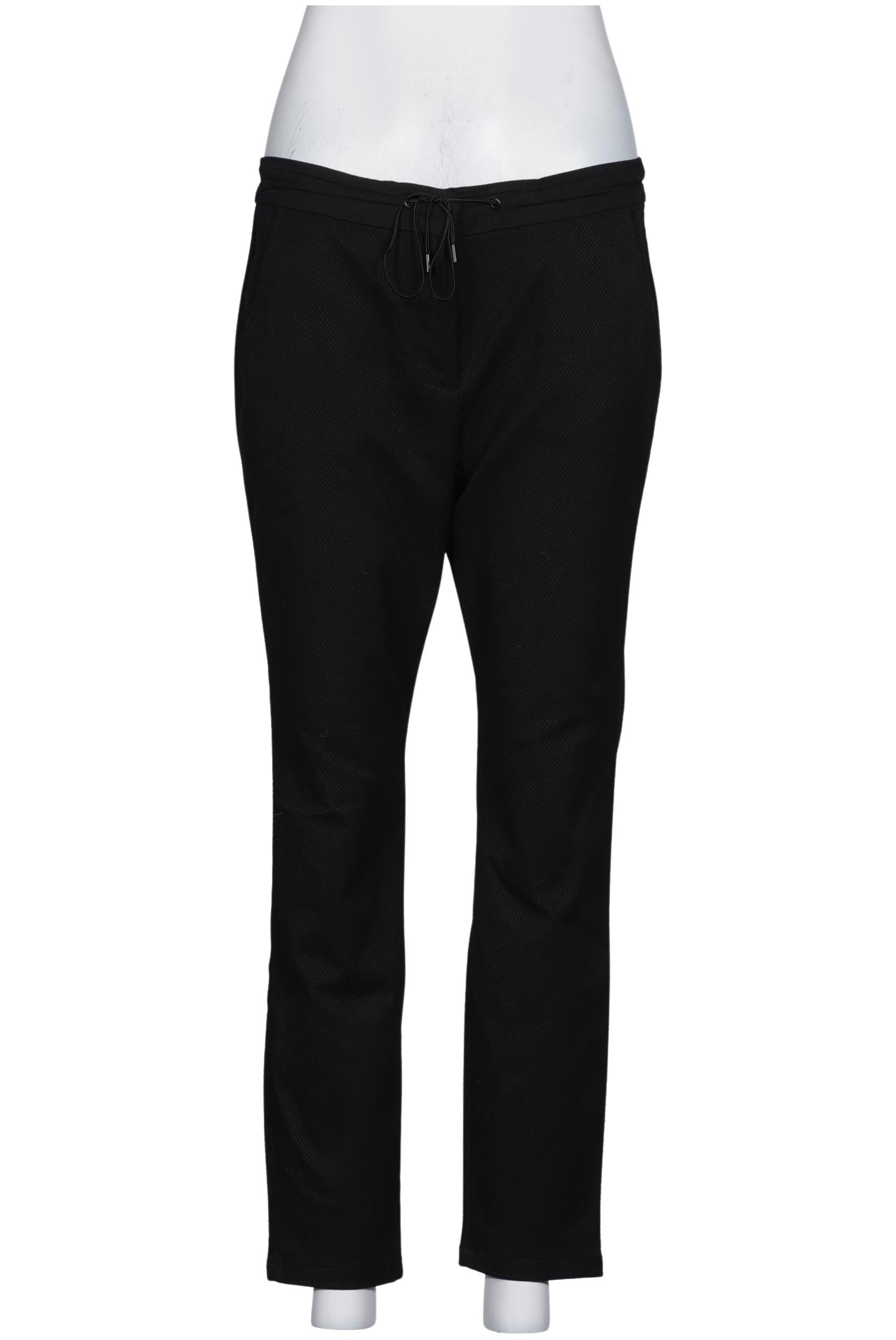 

edc by Esprit Damen Stoffhose, schwarz, Gr. 38