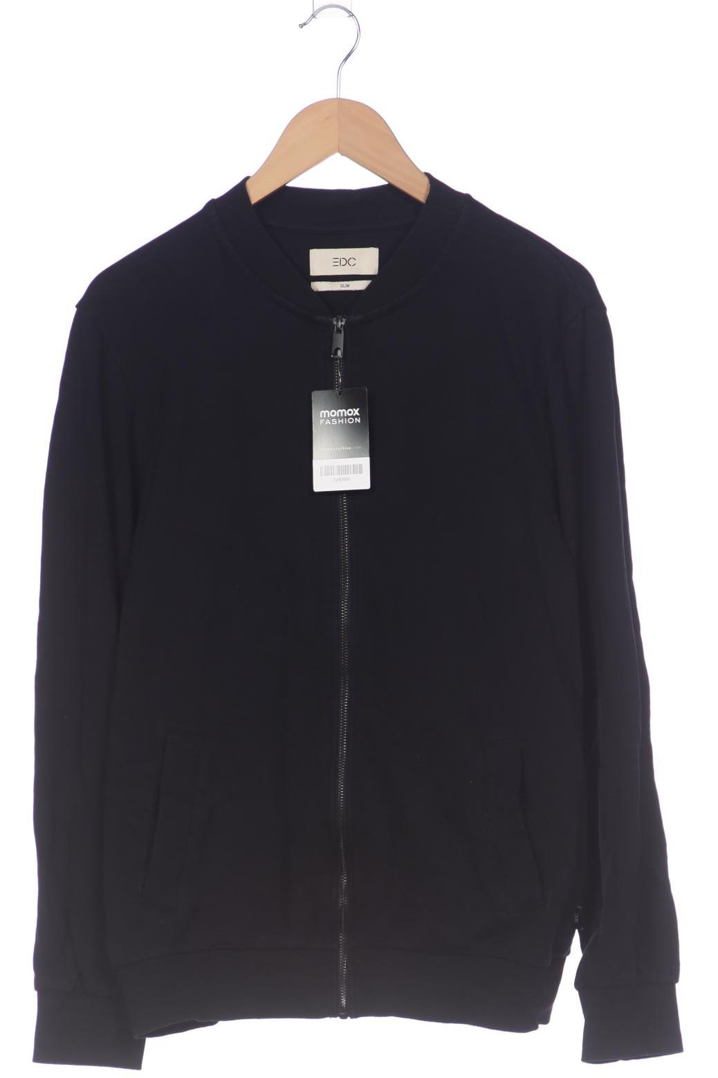

edc by Esprit Herren Sweatshirt, schwarz, Gr. 48