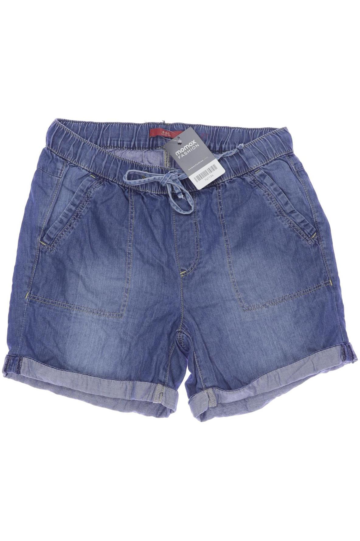 

edc by Esprit Damen Shorts, blau, Gr. 27
