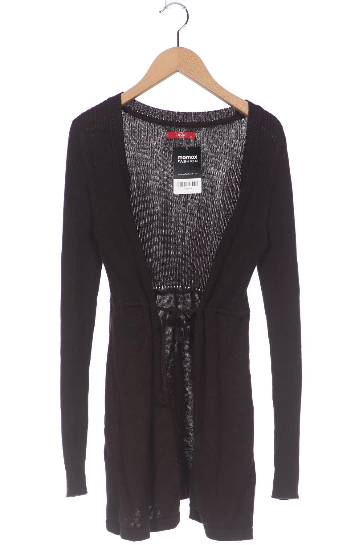 

edc by Esprit Damen Strickjacke, braun, Gr. 38