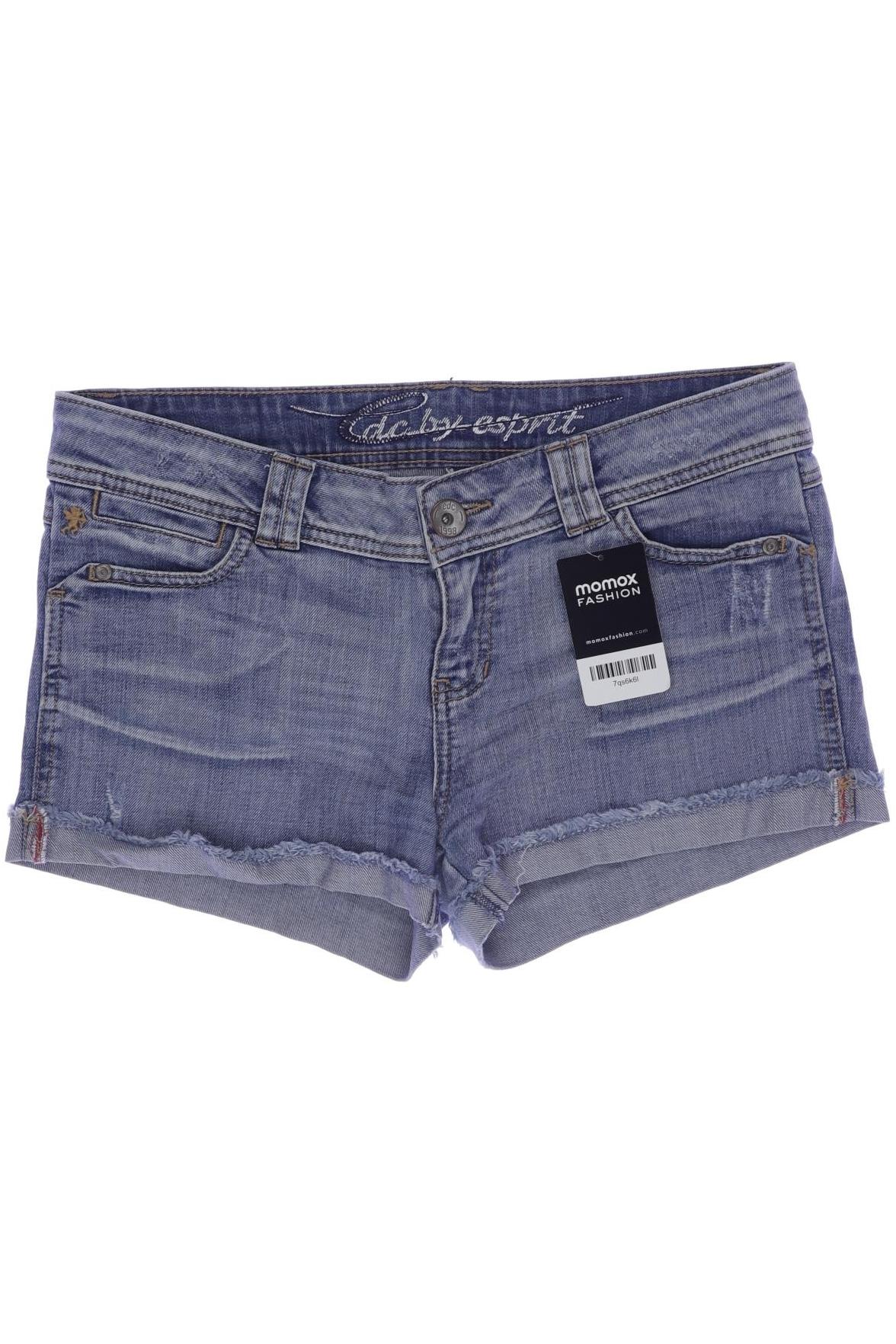 

edc by Esprit Damen Shorts, blau, Gr. 30