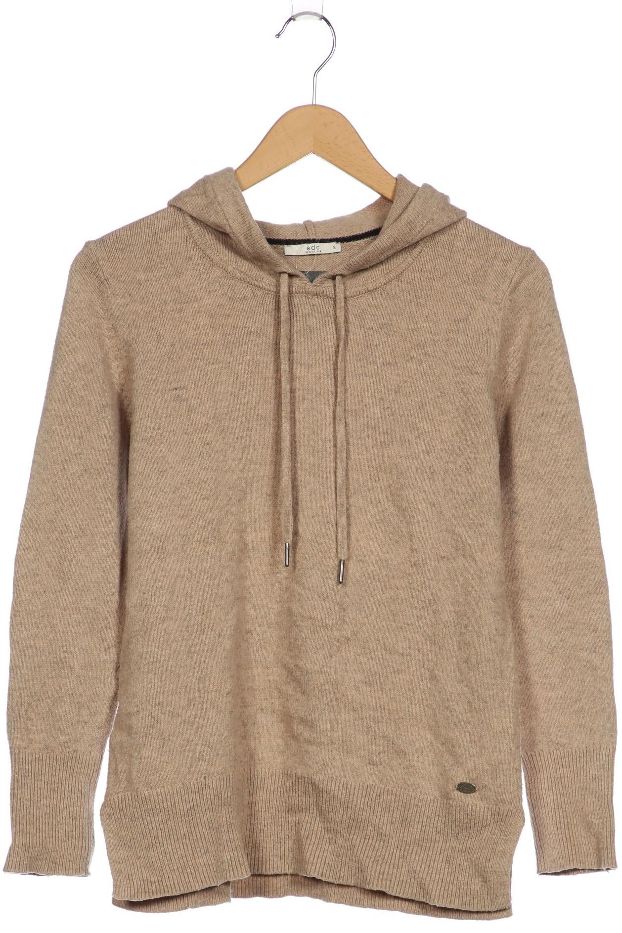 

edc by Esprit Damen Pullover, beige, Gr. 36