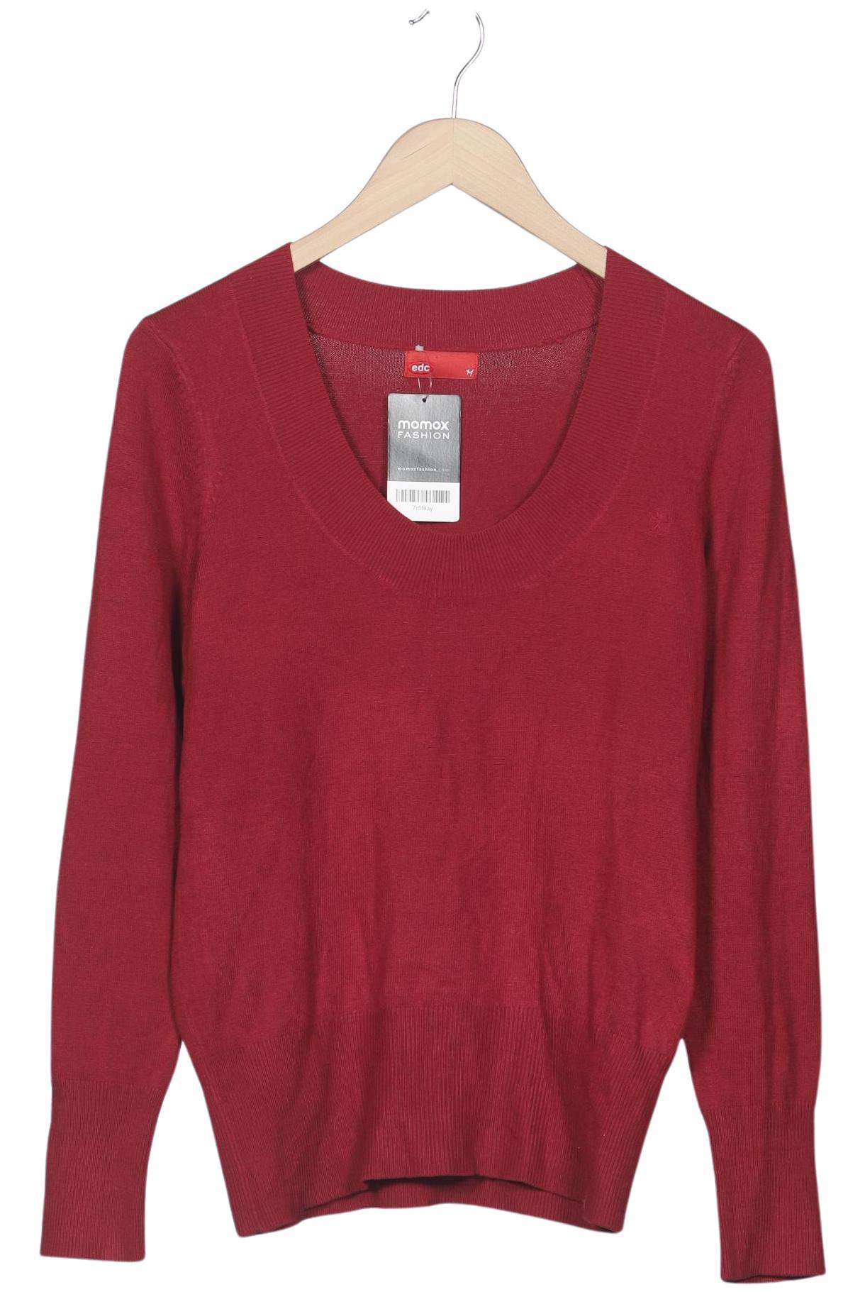 

edc by Esprit Damen Pullover, rot, Gr. 38